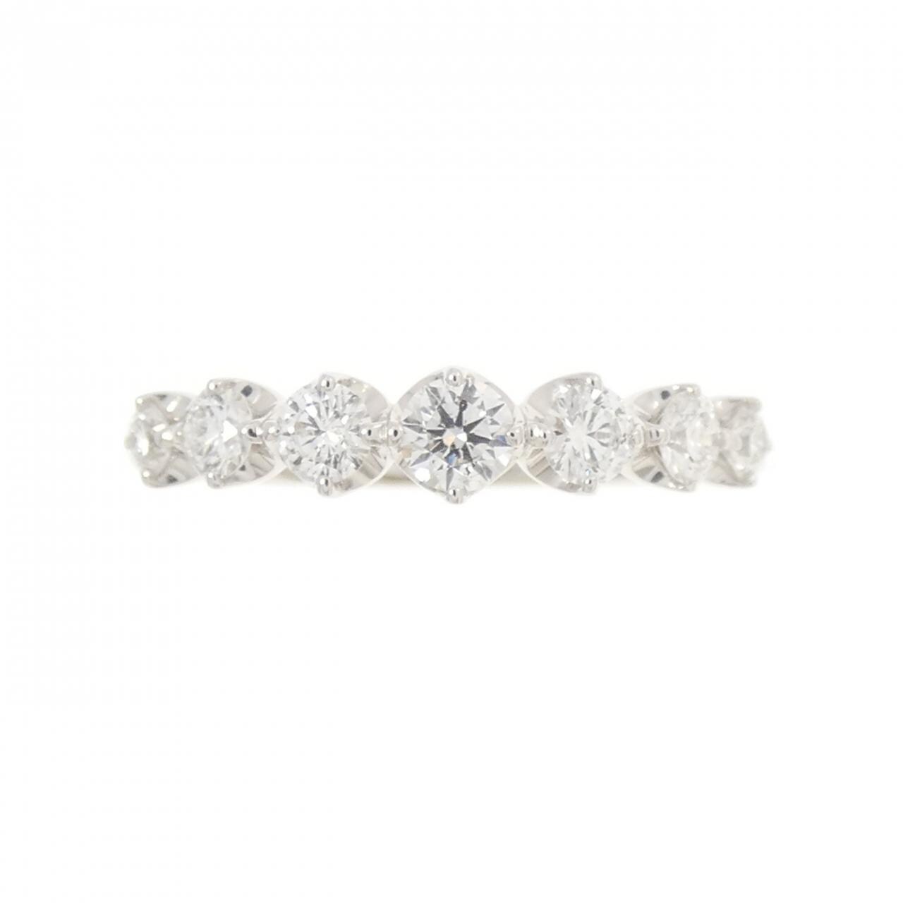 K18WG ダイヤモンド リング 0.55CT