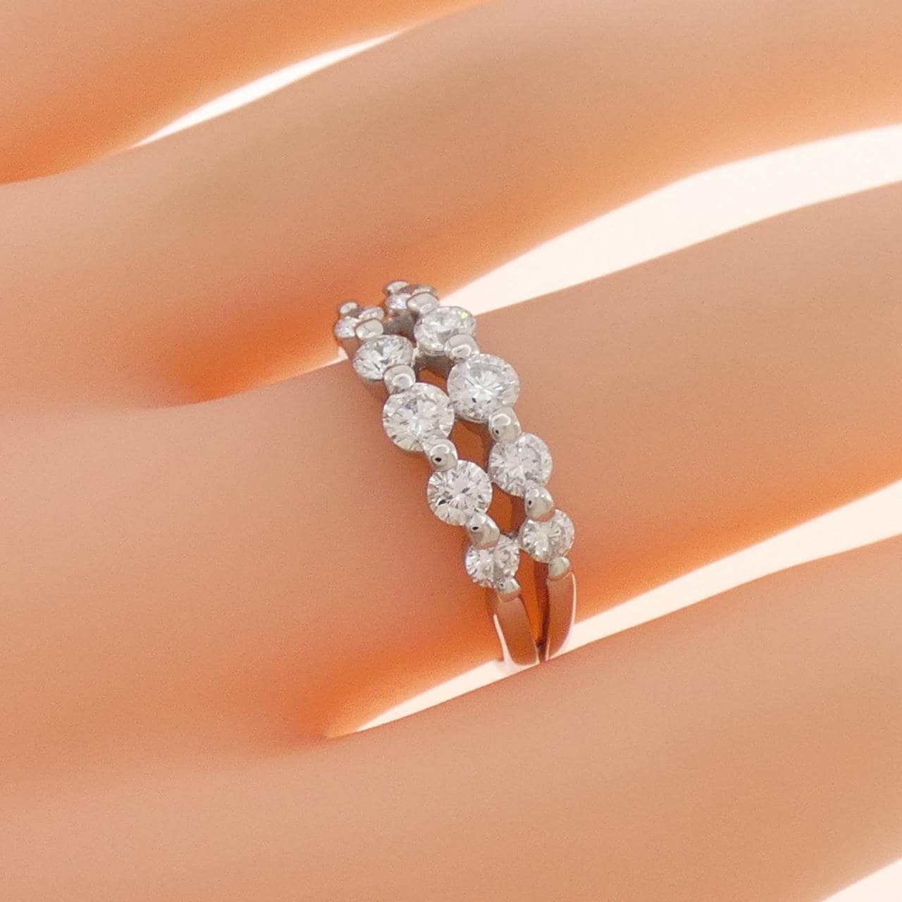 PT900 ダイヤモンド リング 1.03CT