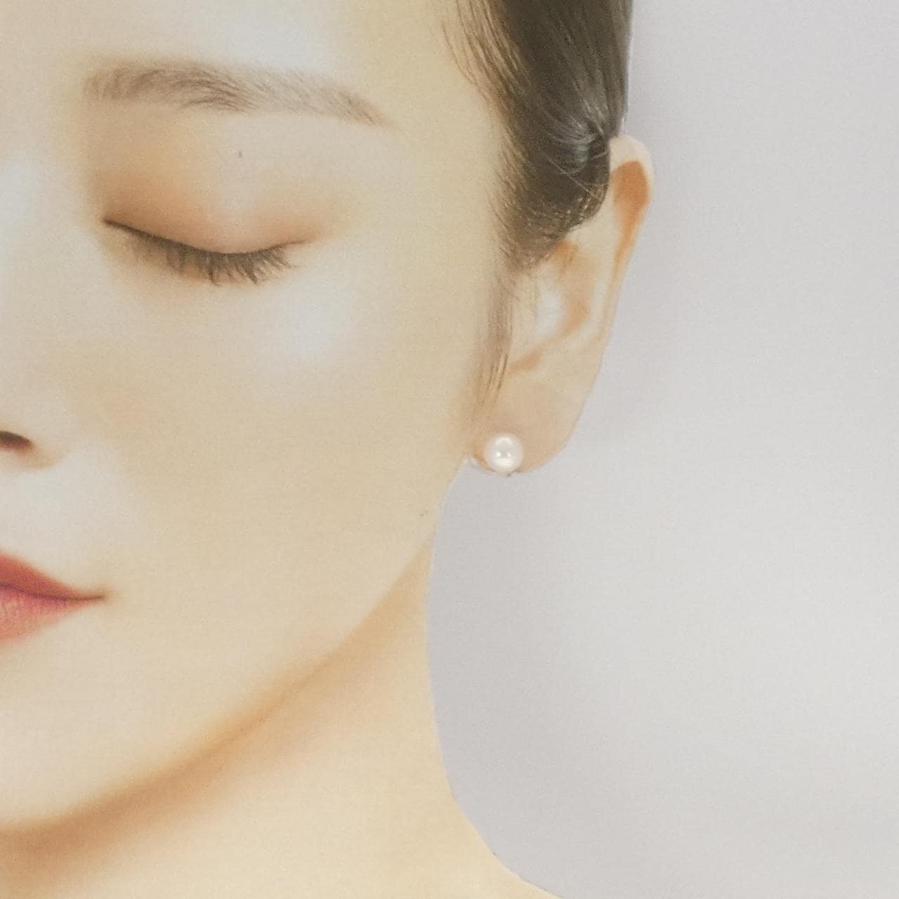 K14WG アコヤパール ピアス 7.7mm