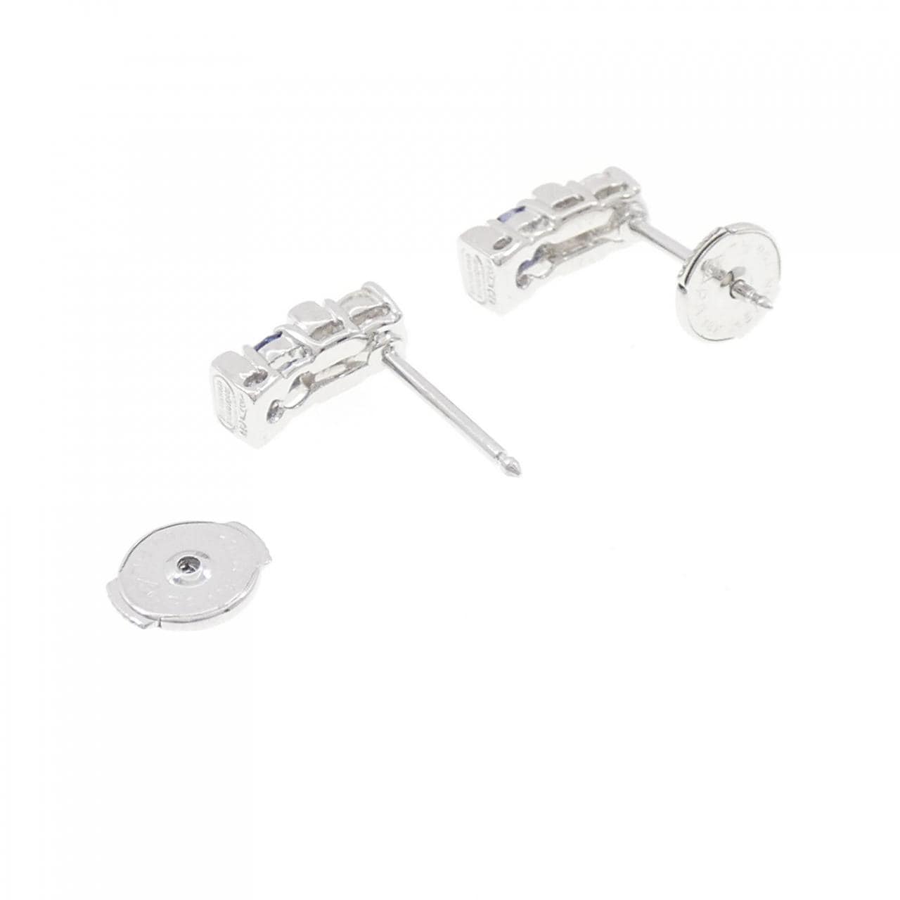 モワード サファイヤ ピアス 0.36CT