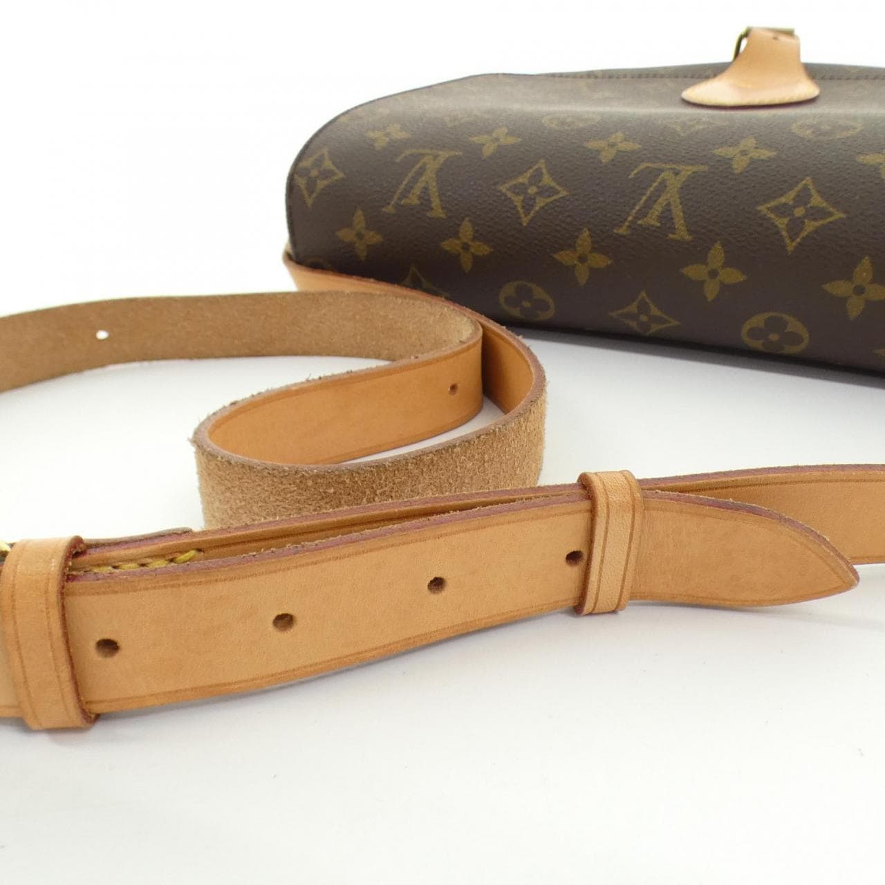LOUIS VUITTON Monogram Cartesier 26cm M51252 Shoulder Bag
