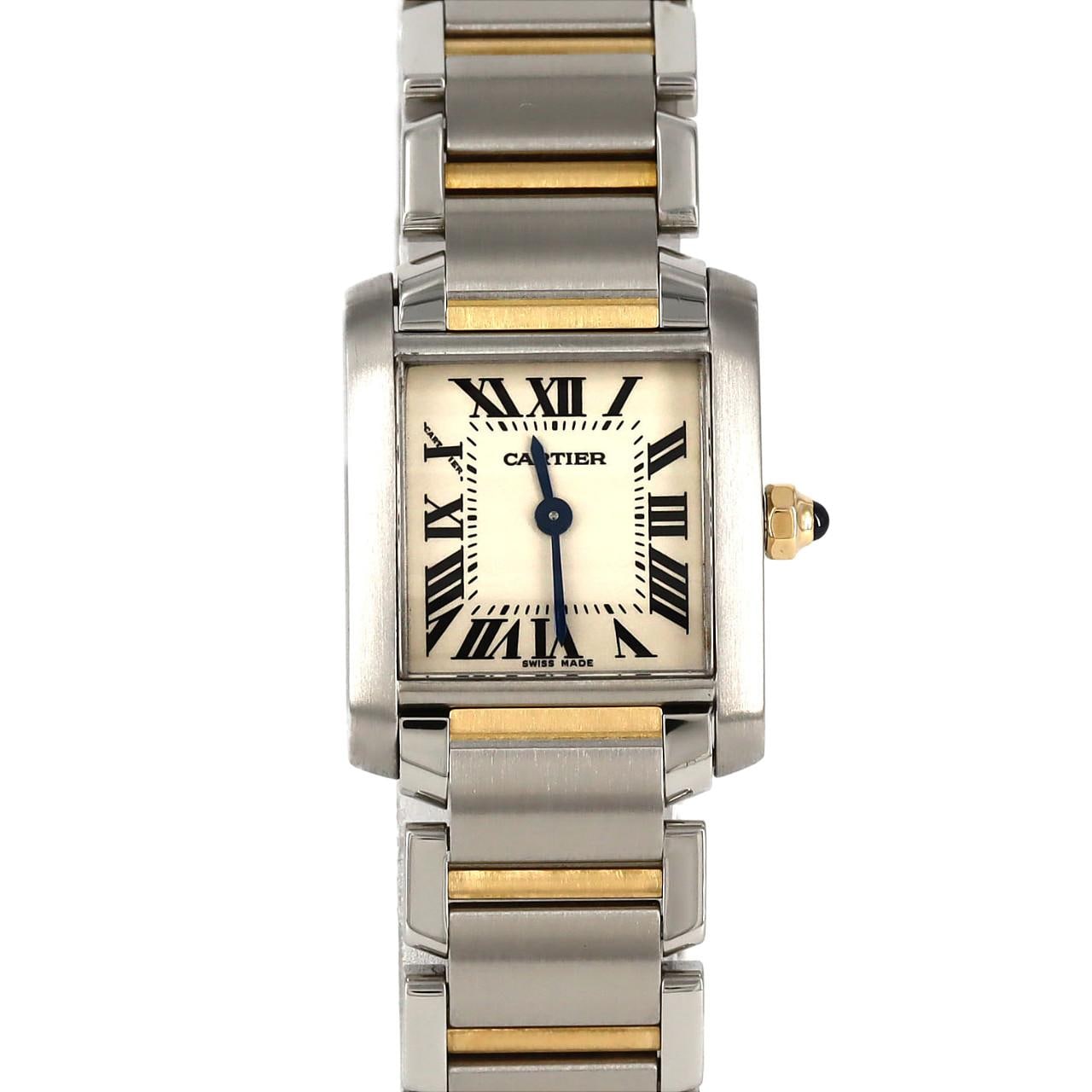 Cartier Tank Francaise SM two tone W51007Q4 SSxYG Quartz