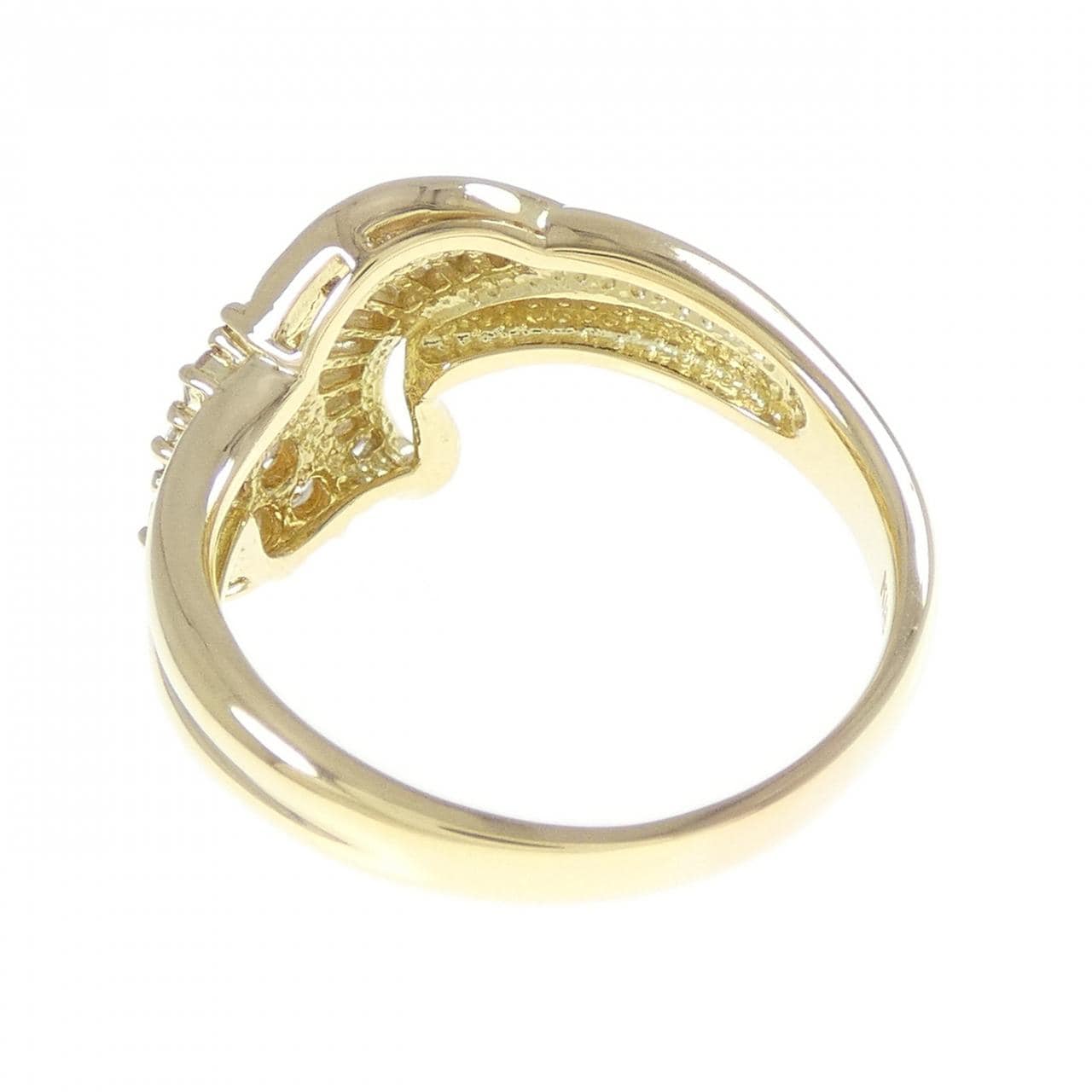 K18YG ダイヤモンド リング 0.70CT