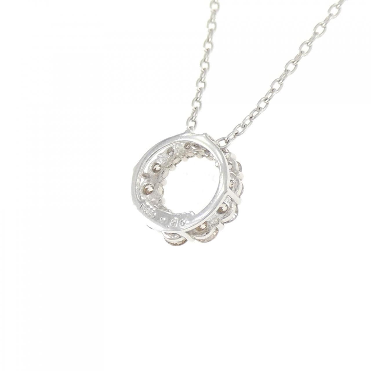 PT950/PT850 ダイヤモンド ネックレス 0.20CT