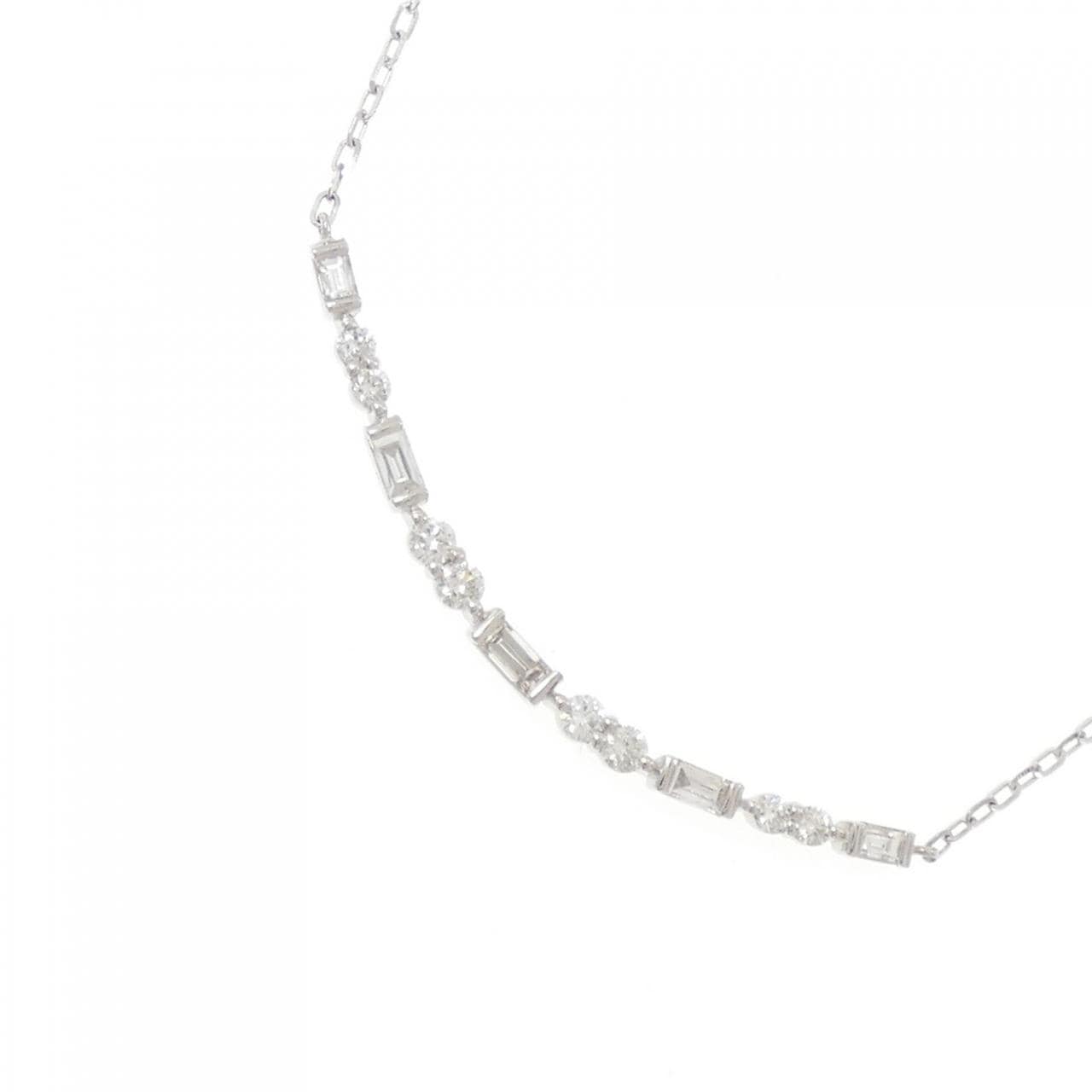 PT900/PT850 ダイヤモンド ネックレス 0.50CT