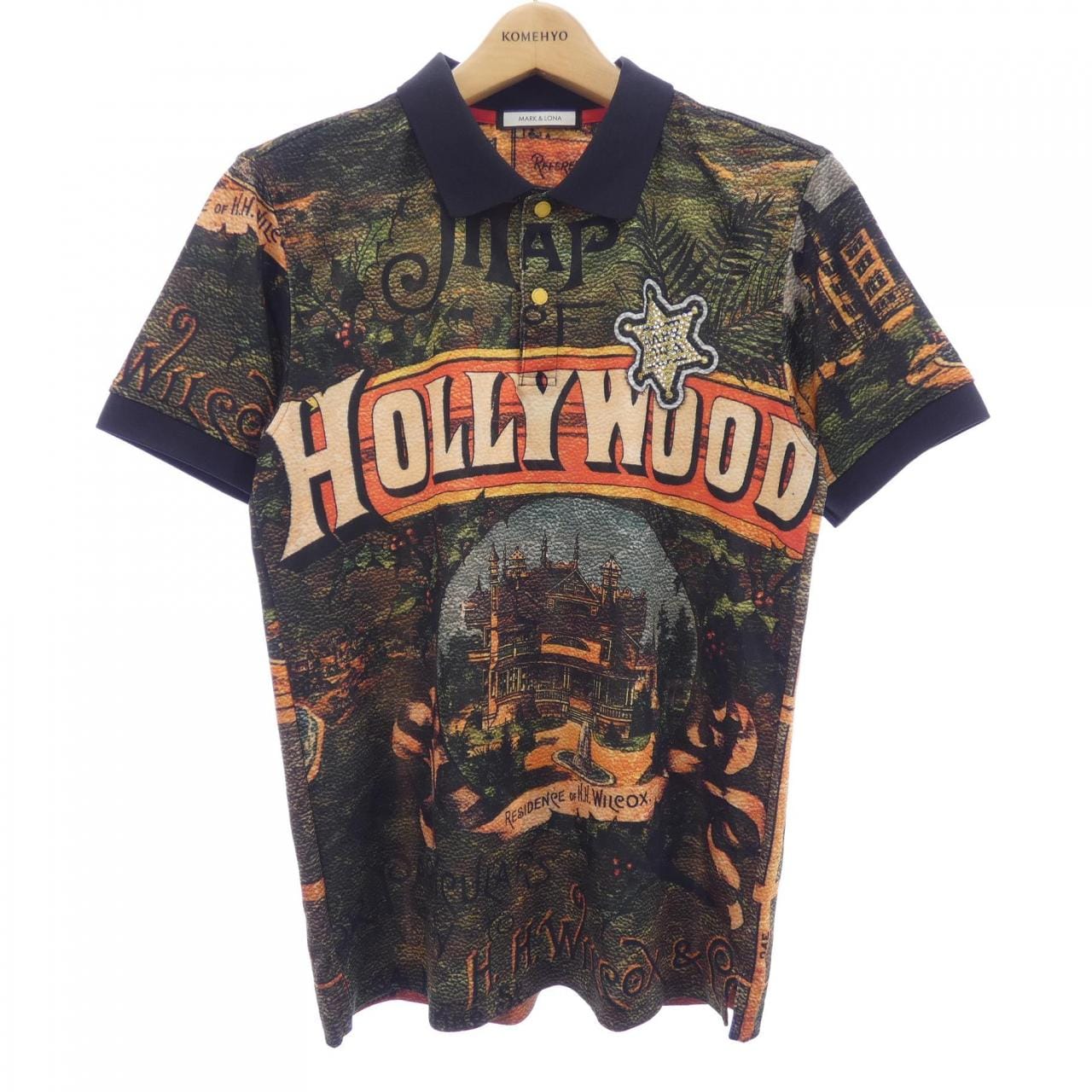 マークアンドロナ MARK&LONA ポロシャツ