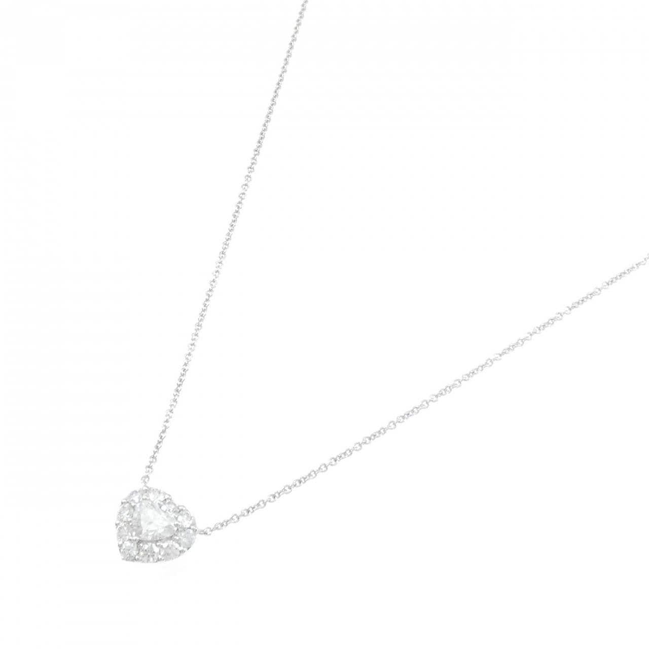 グラフ ダイヤモンド ネックレス 0.50CT D VS2 ハートシェイプ