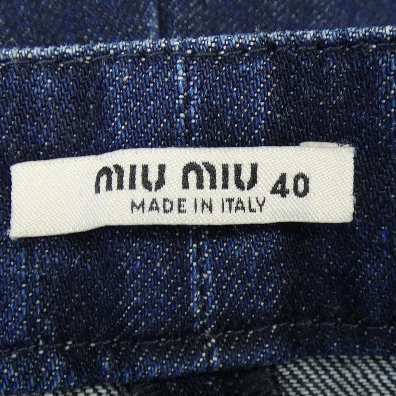 ミュウミュウ MIU MIU 98339 ジーンズ