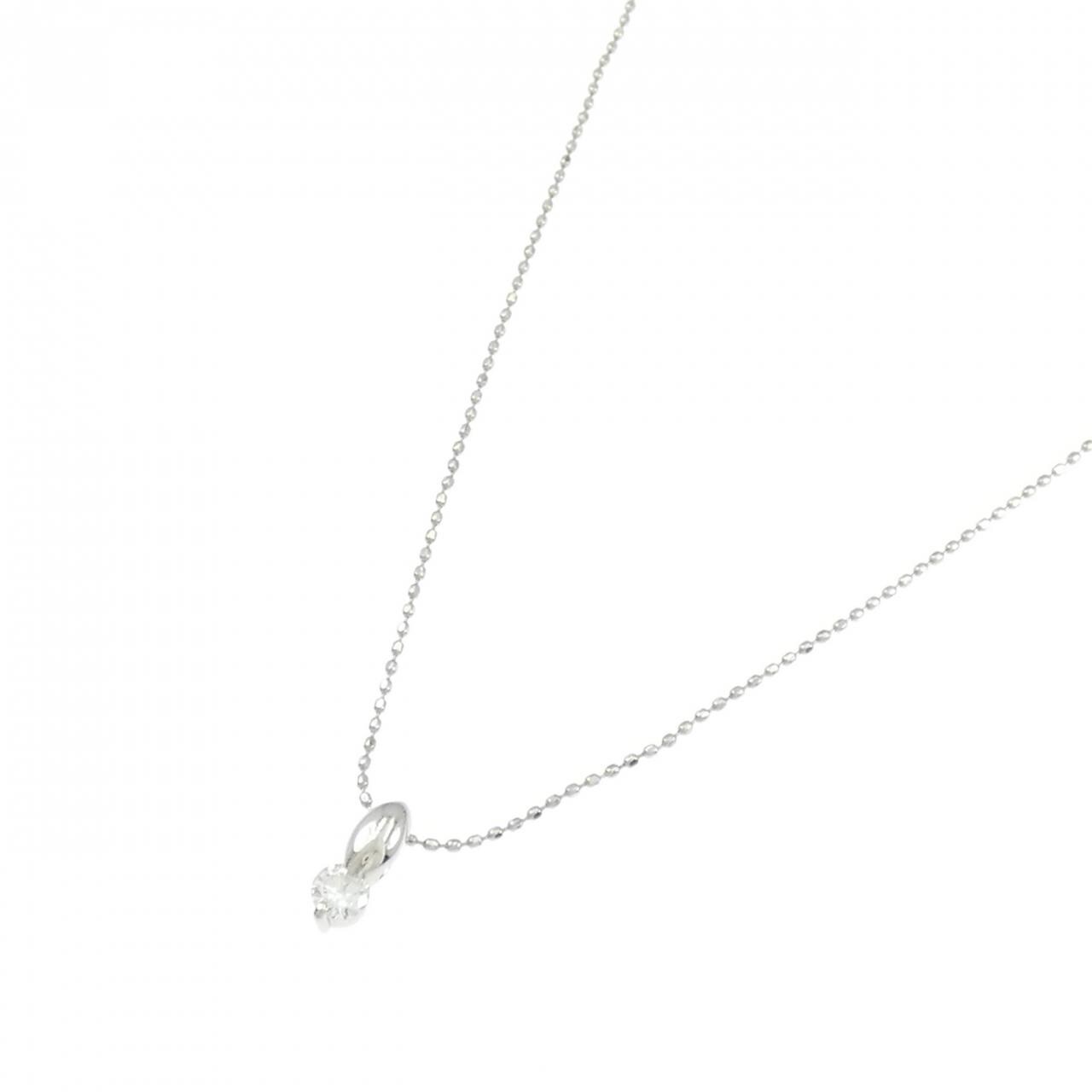 PT900/PT850 ダイヤモンド ネックレス 0.11CT