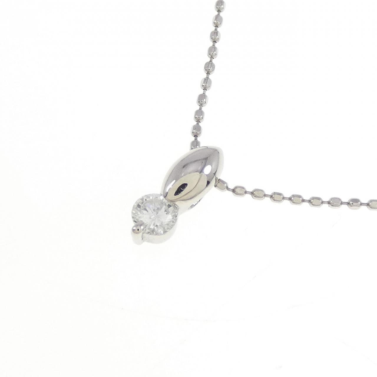 PT900/PT850 ダイヤモンド ネックレス 0.11CT
