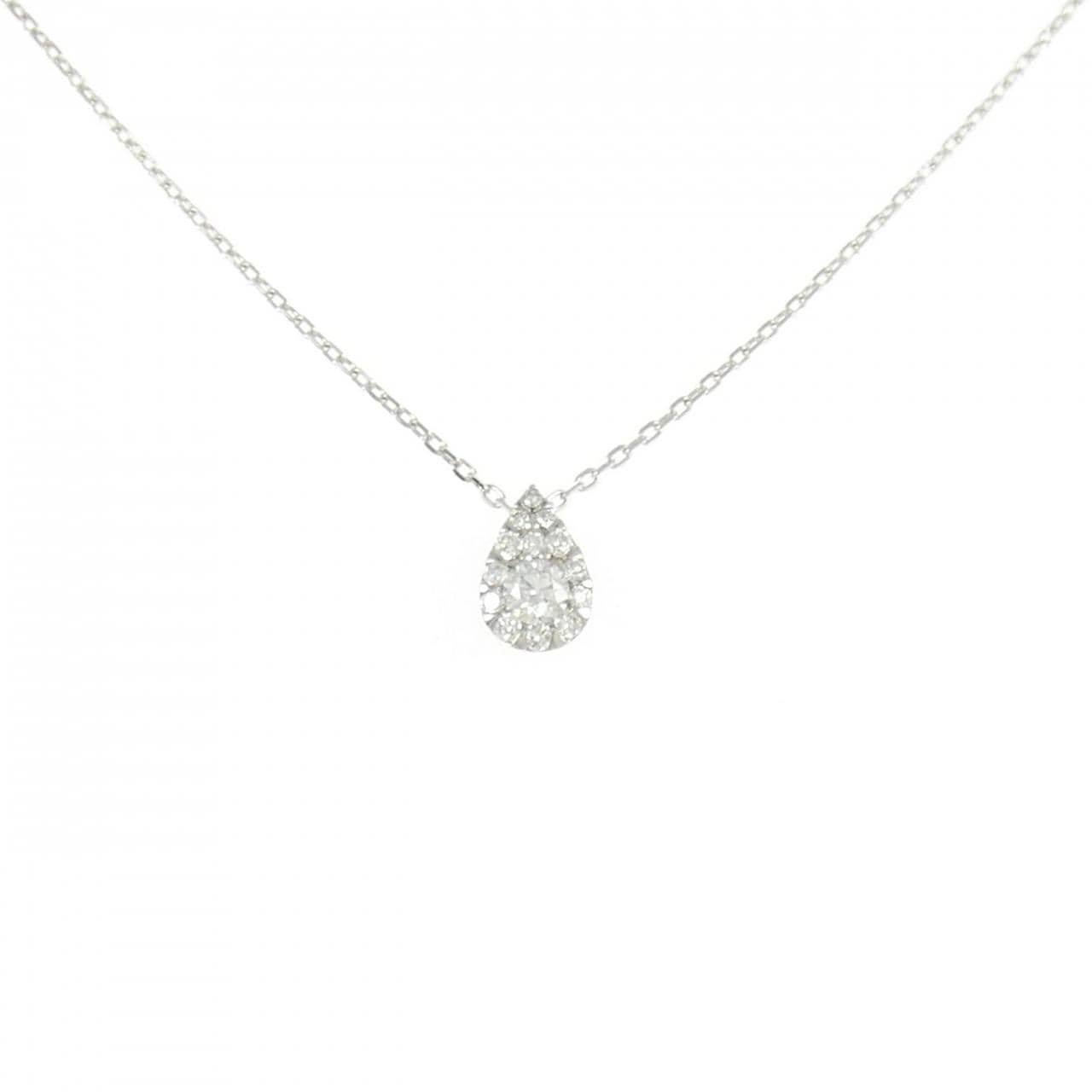 ヴァンドーム ドロップ オブ ガーランド ネックレス 0.085CT