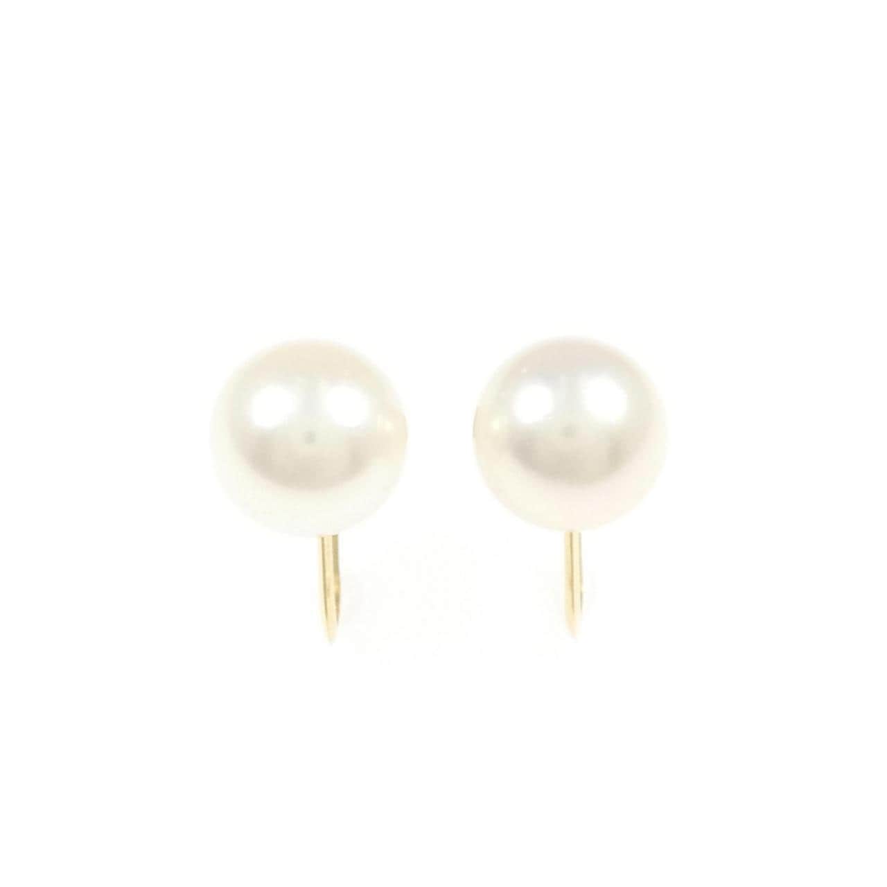 K18YG アコヤパール イヤリング 8.5mm