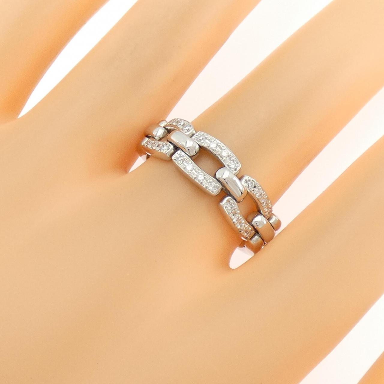 PT900钻石戒指 0.16克拉