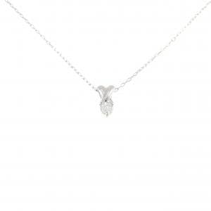 PT900/PT850 ダイヤモンド ネックレス 0.18CT