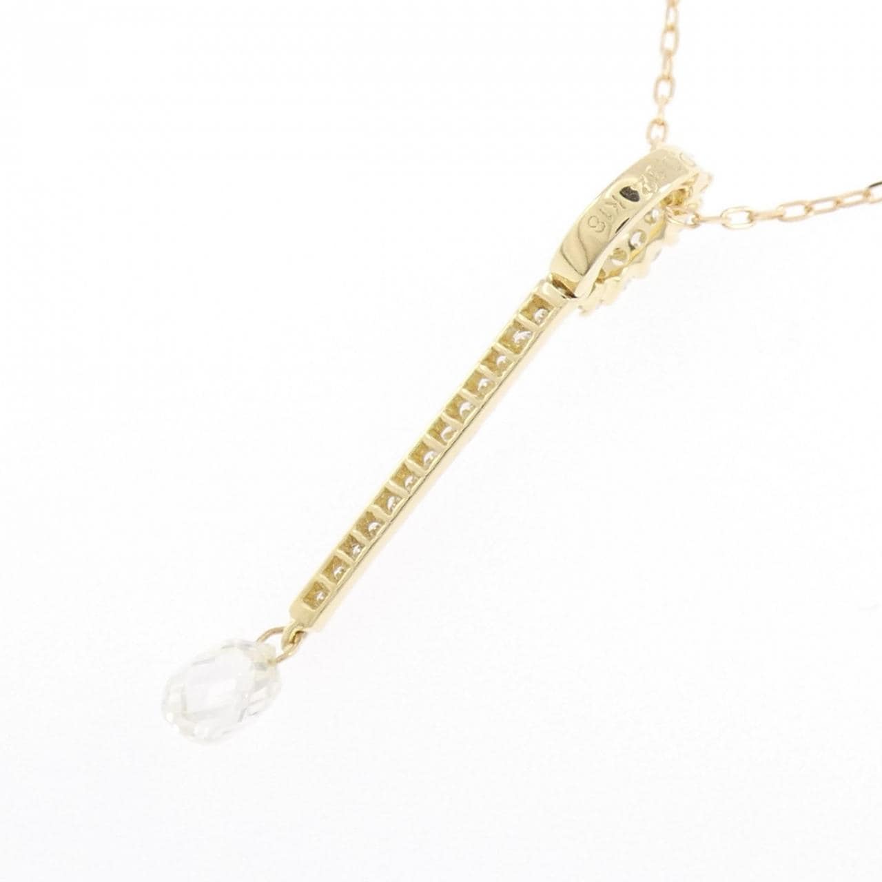 K18YG ダイヤモンド ネックレス 0.82CT