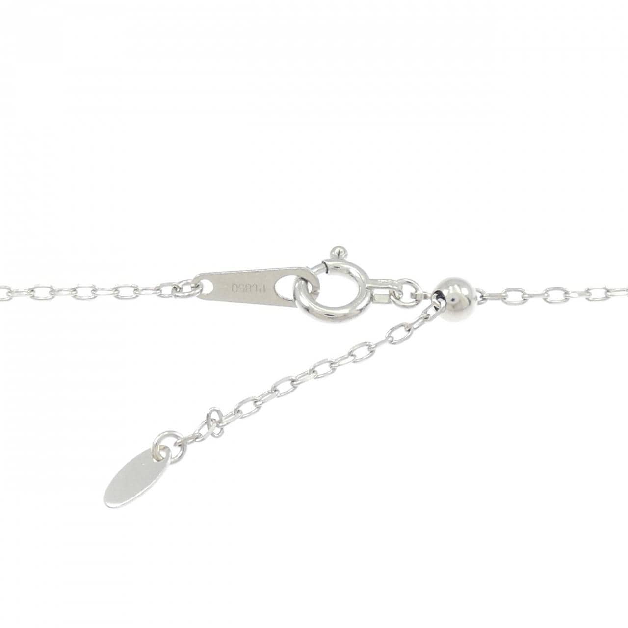 PT/PT850 クロス ダイヤモンド ネックレス 0.04CT