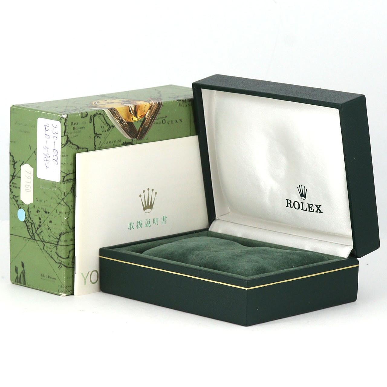 ロレックス オイスターパーペチュアルデイト 79160 SS 自動巻 A番