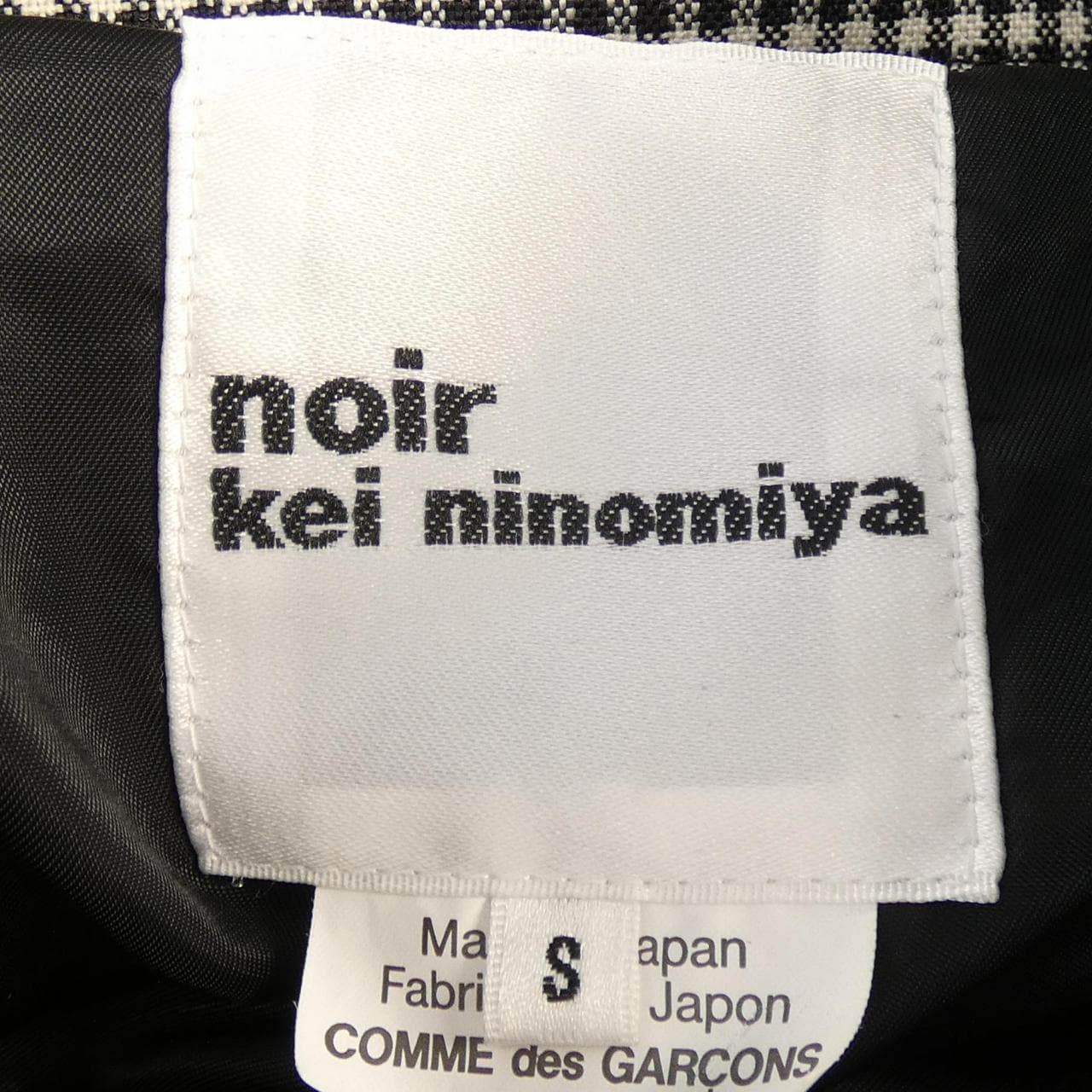 ノワールケイニノミヤ noir kei ninomiya 3K-J001 ジャケット
