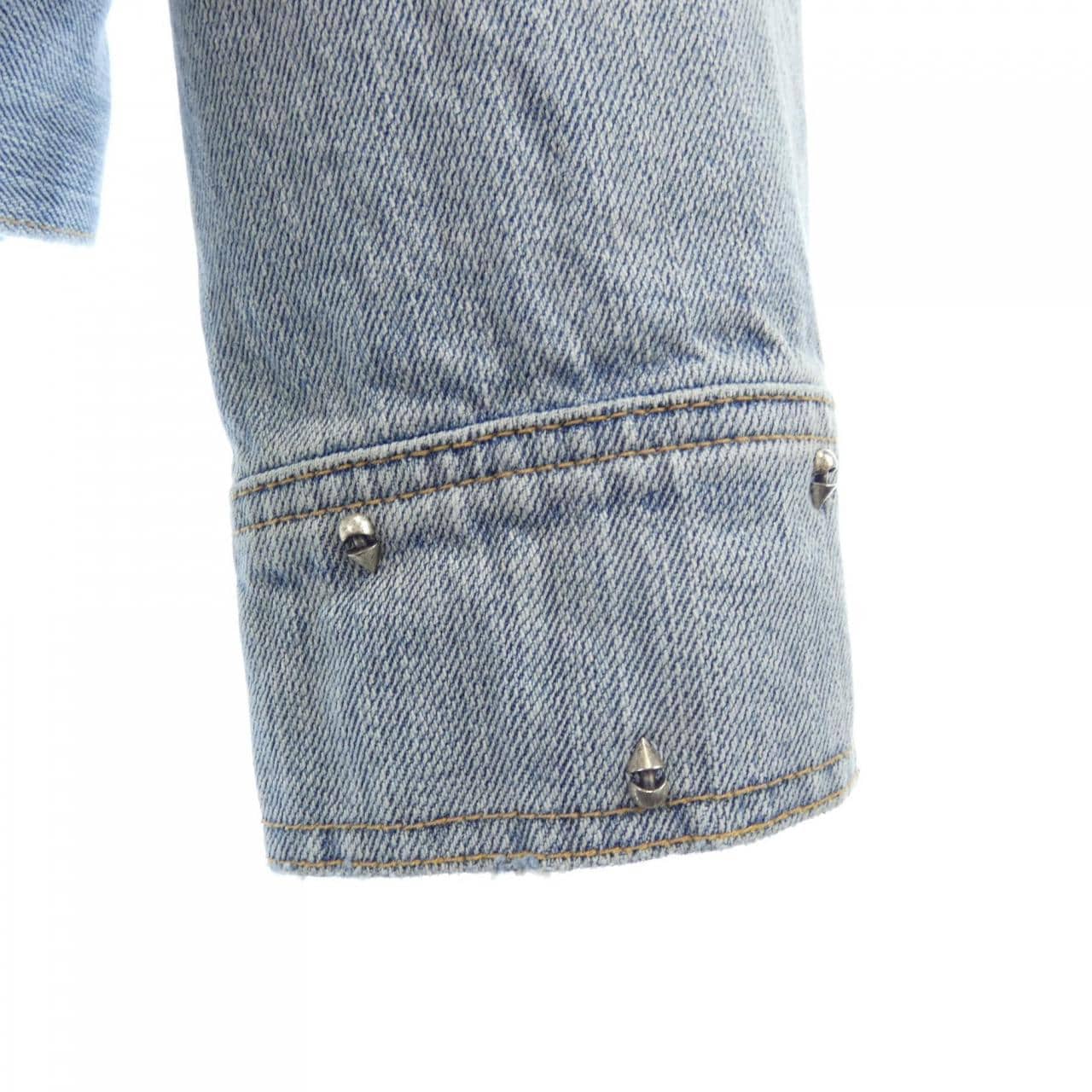 サンローラン SAINT LAURENT 665550 Y25GA デニムジャケット