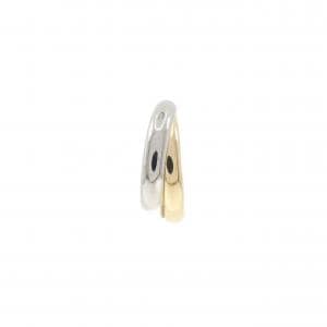 K18YG/PT900 ピアス 片耳