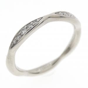 シャネル カメリア ハーフエタニティ リング