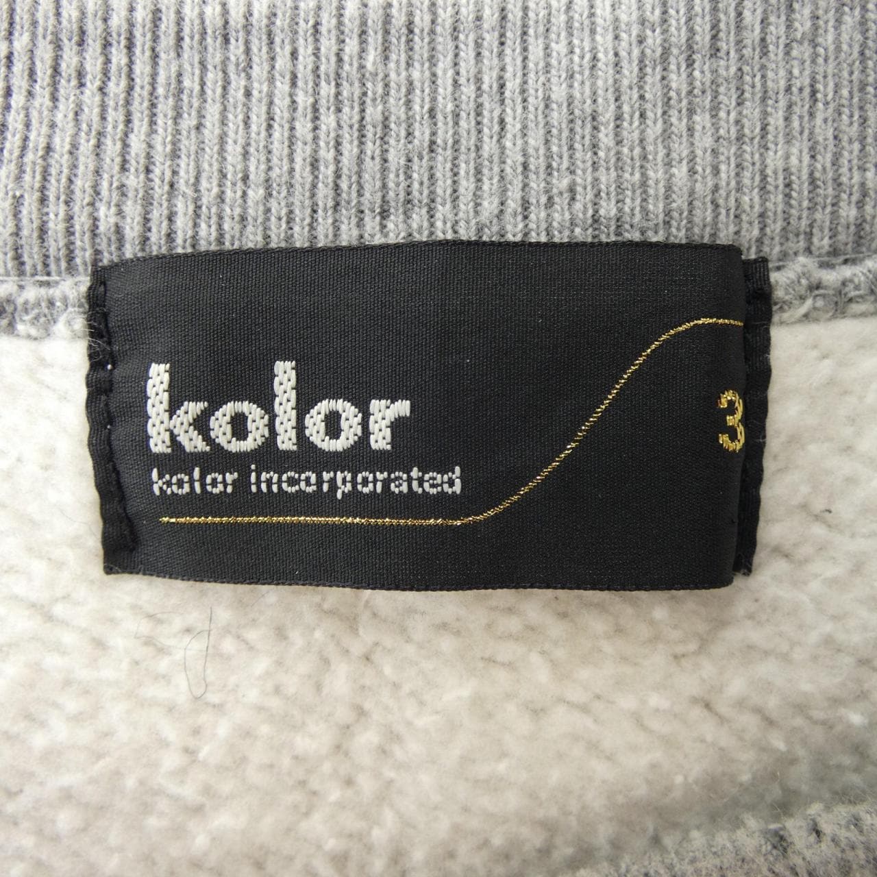 カラー Kolor 22WCM-T09206 スウェット