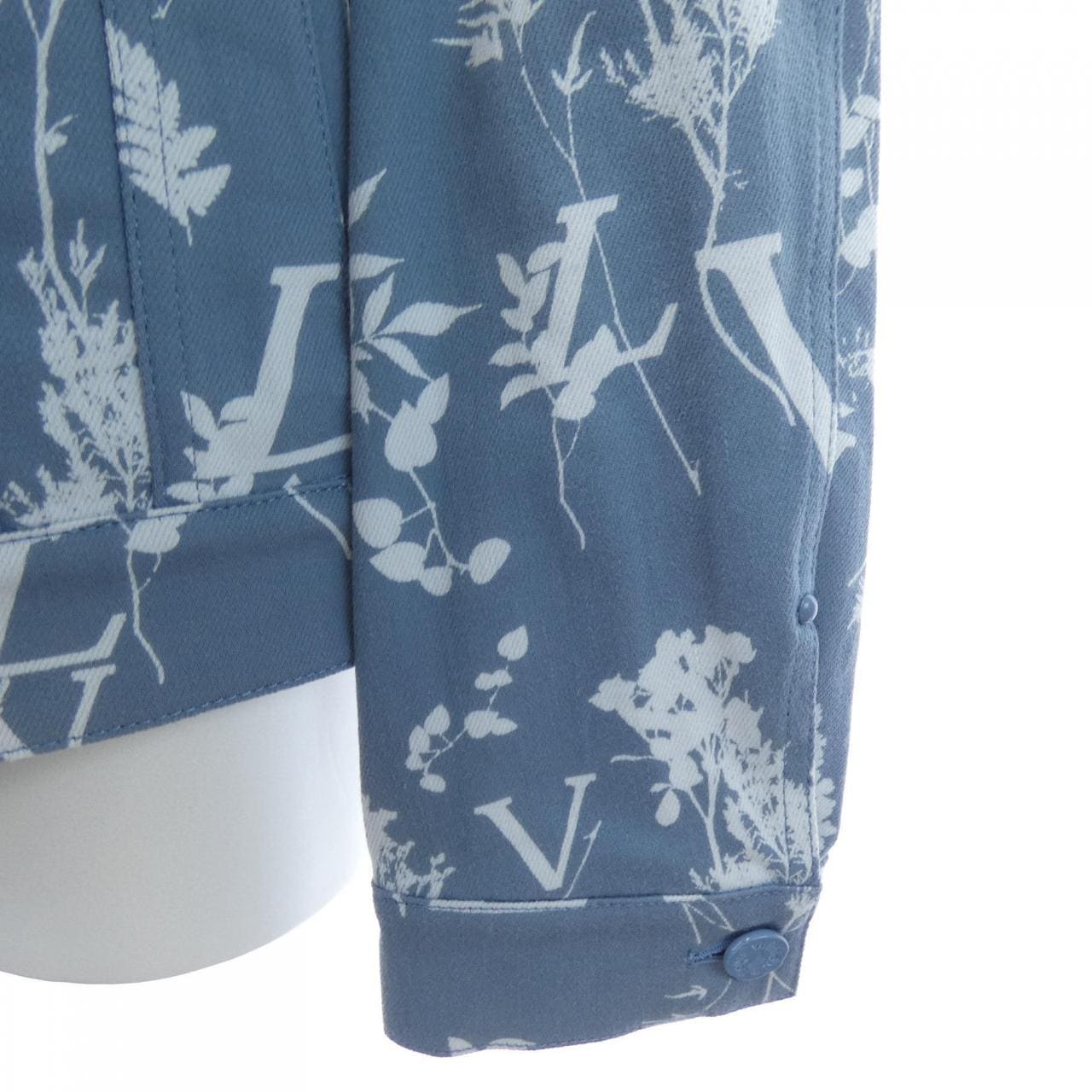 ルイヴィトン LOUIS VUITTON DNAリーフデニムジャケット HNA59WNF1 デニムジャケット