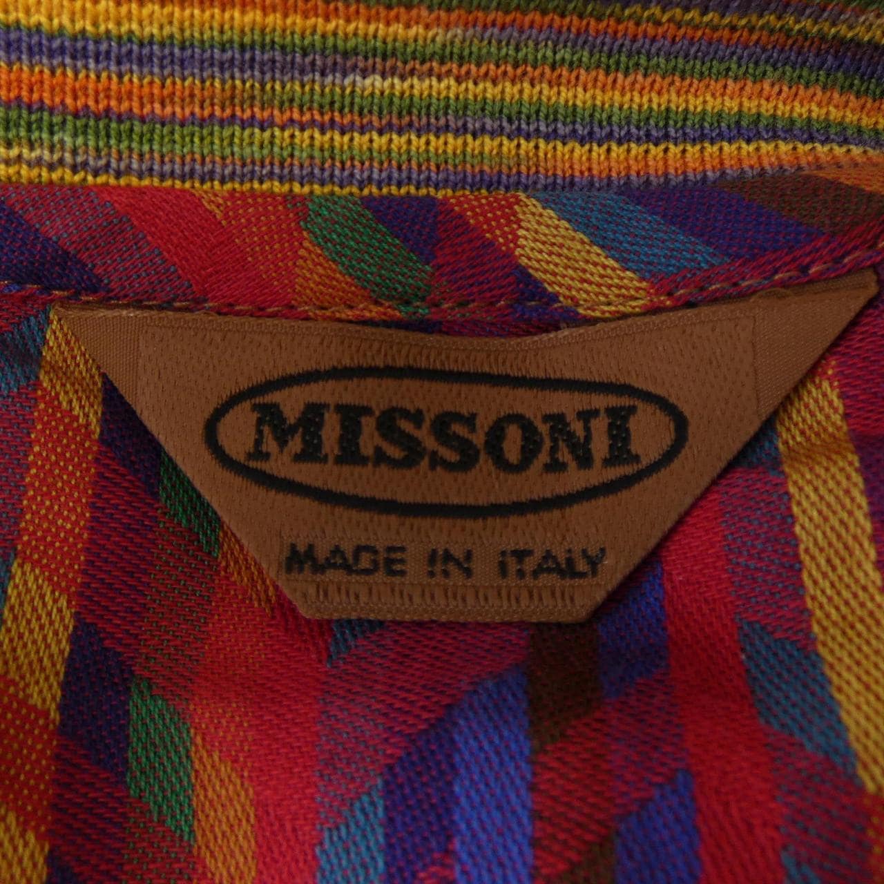 【ヴィンテージ】ミッソーニ MISSONI S／Sシャツ