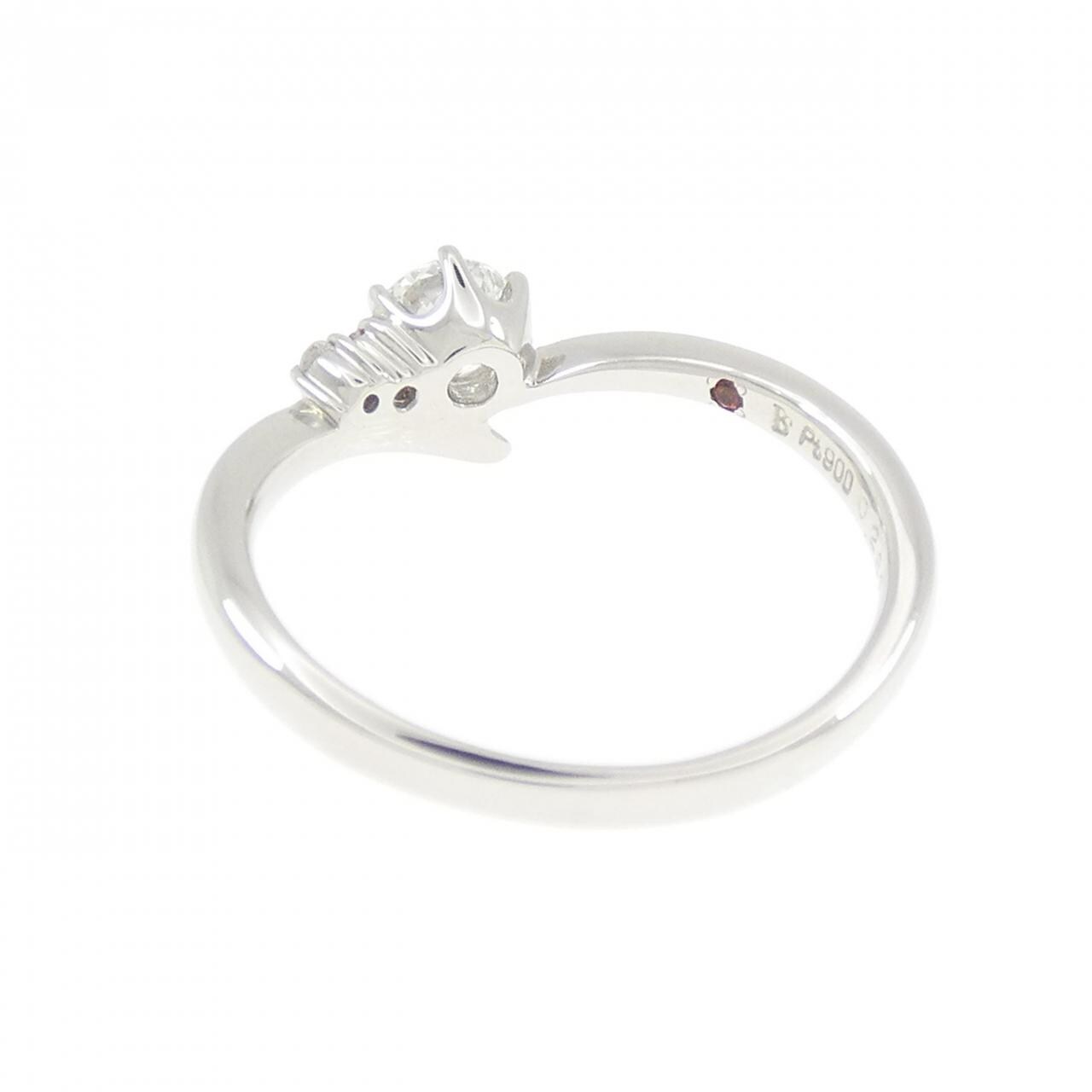 PT900 ダイヤモンド リング 0.282CT D SI1 VG