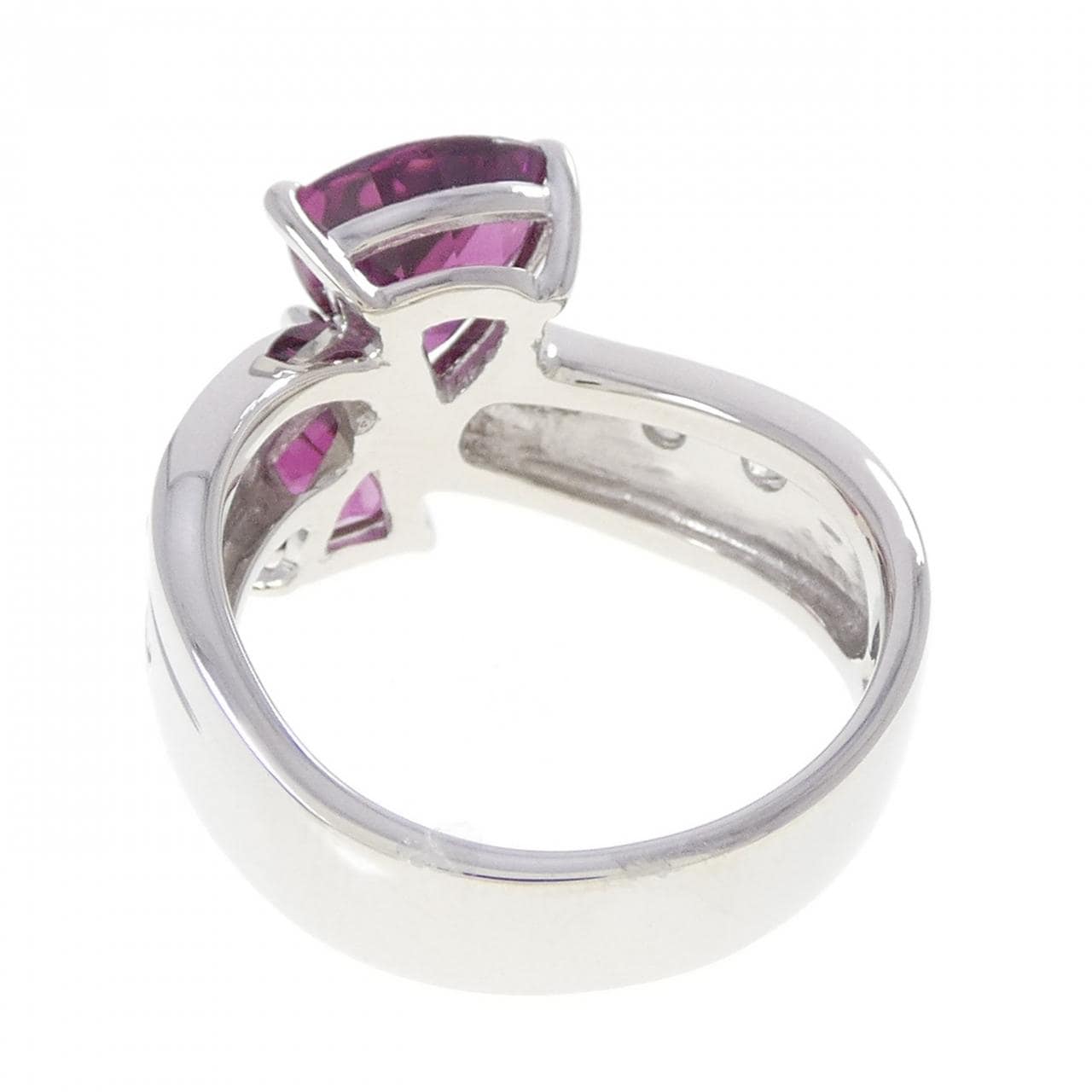 PT900 ガーネット リング 3.77CT