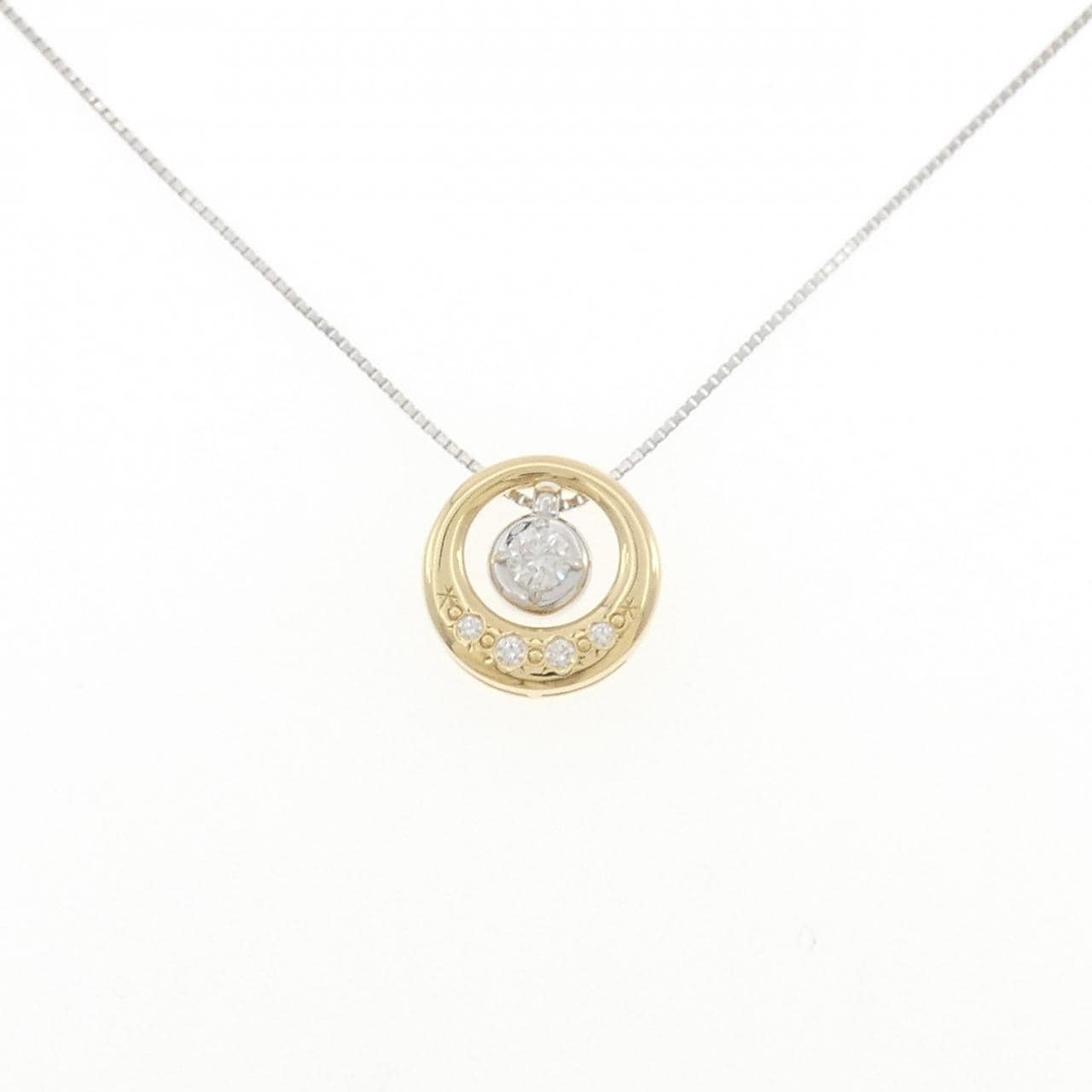 タサキ ダイヤモンド ネックレス 0.15CT