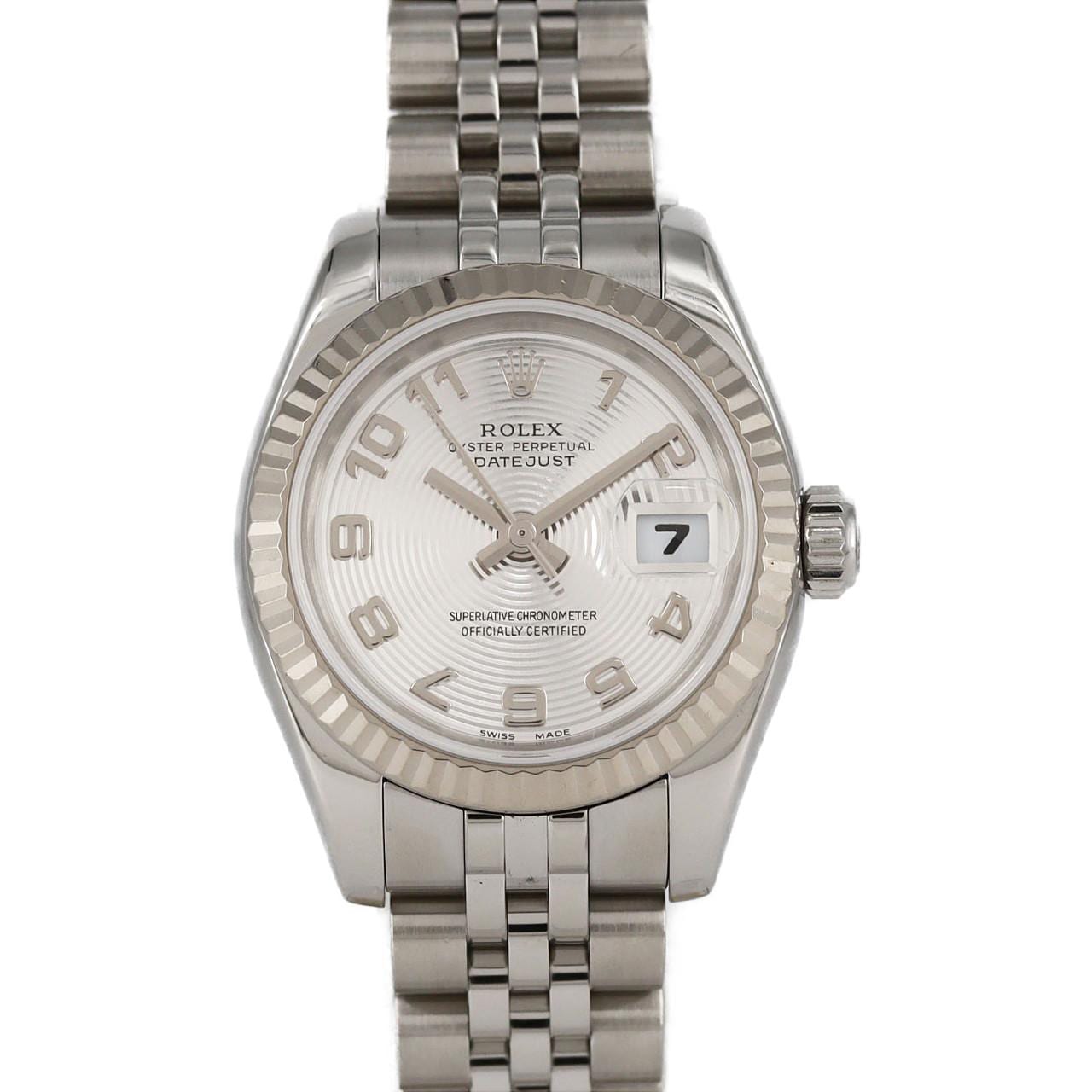 ロレックス デイトジャスト 179174 SSxWG 自動巻 D番