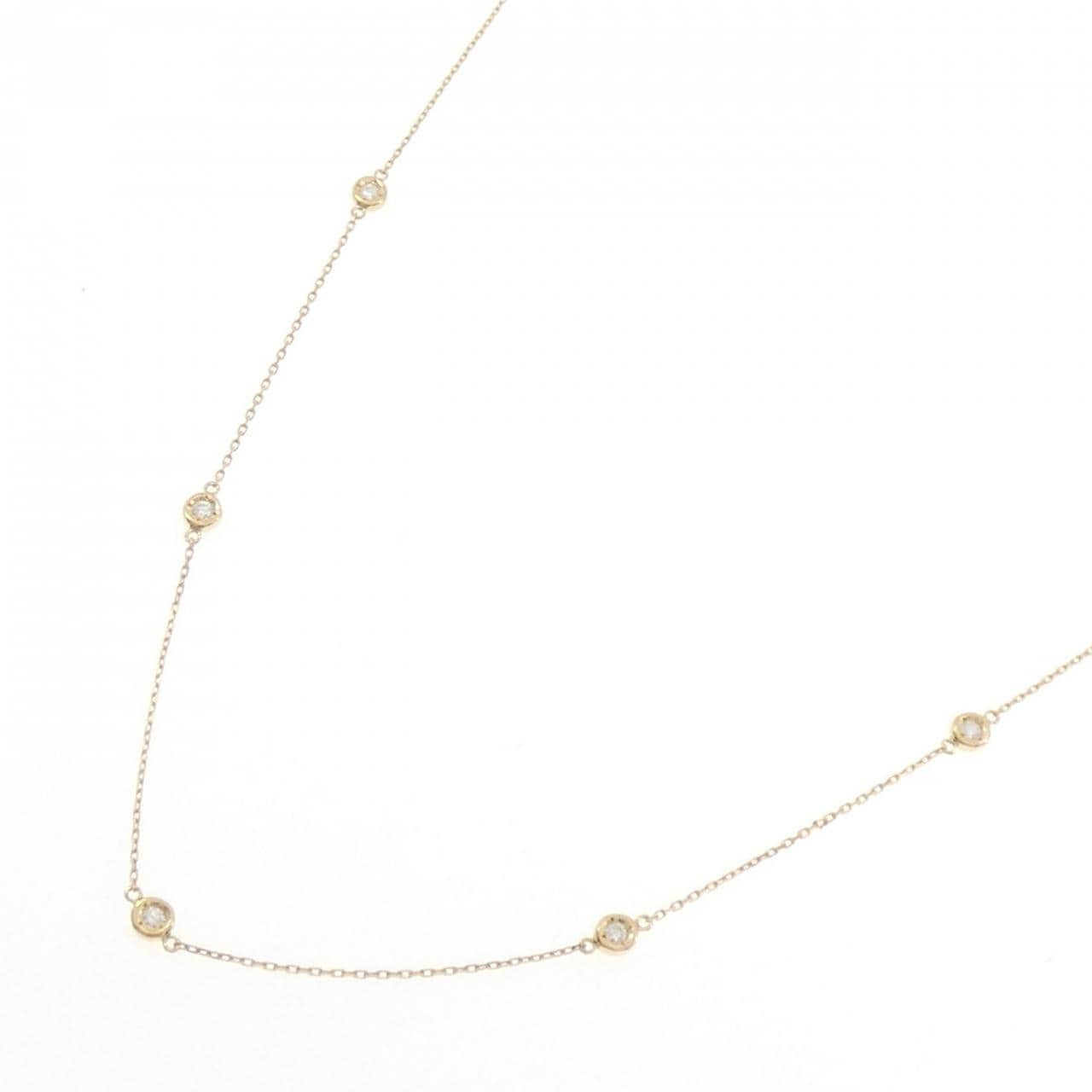 ヴァンドーム ダイヤモンド ネックレス 0.14CT