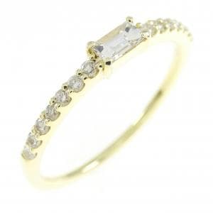 【新品】K18YG ダイヤモンド リング 0.11CT