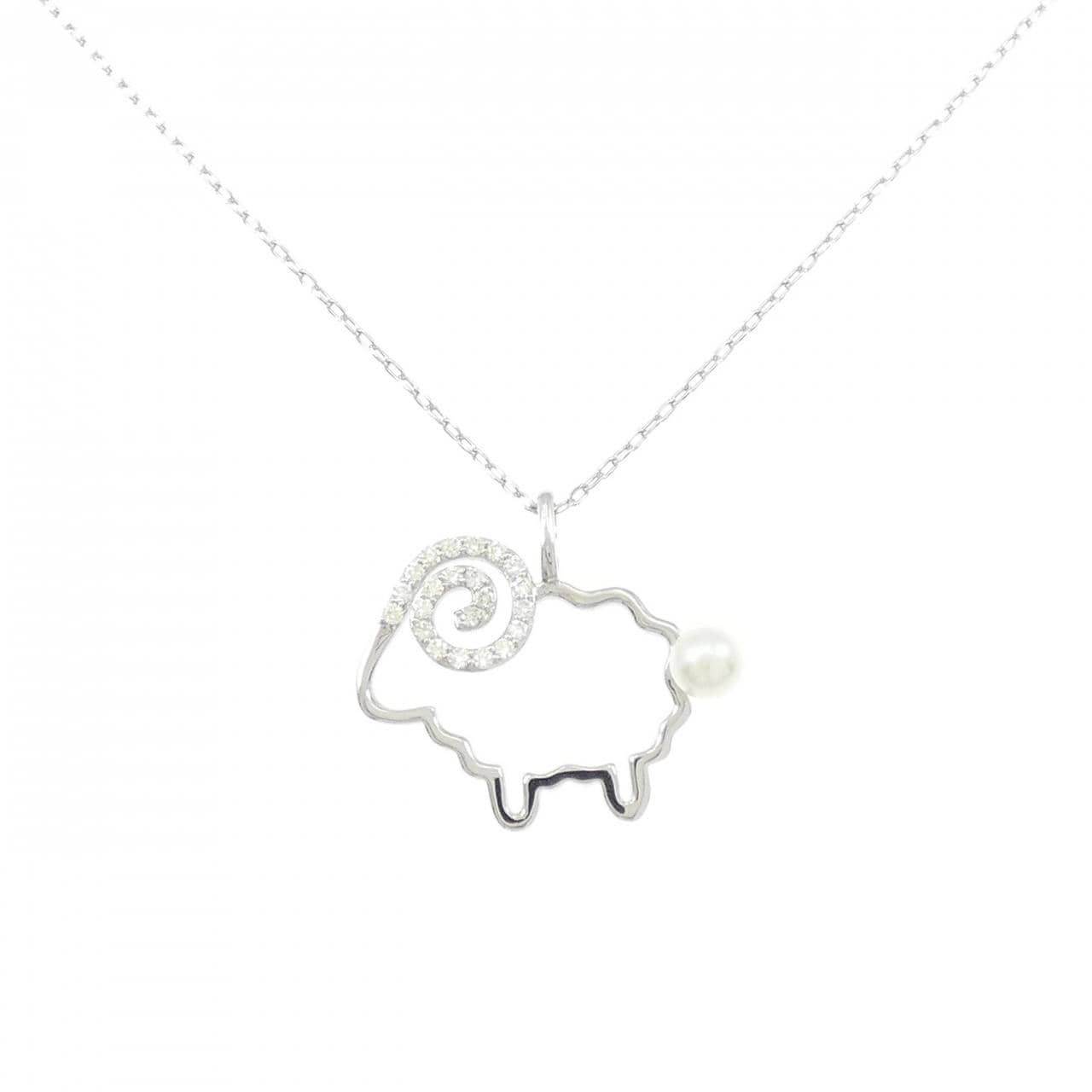 PT950/PT850 シープ アコヤパール ネックレス 4.4mm