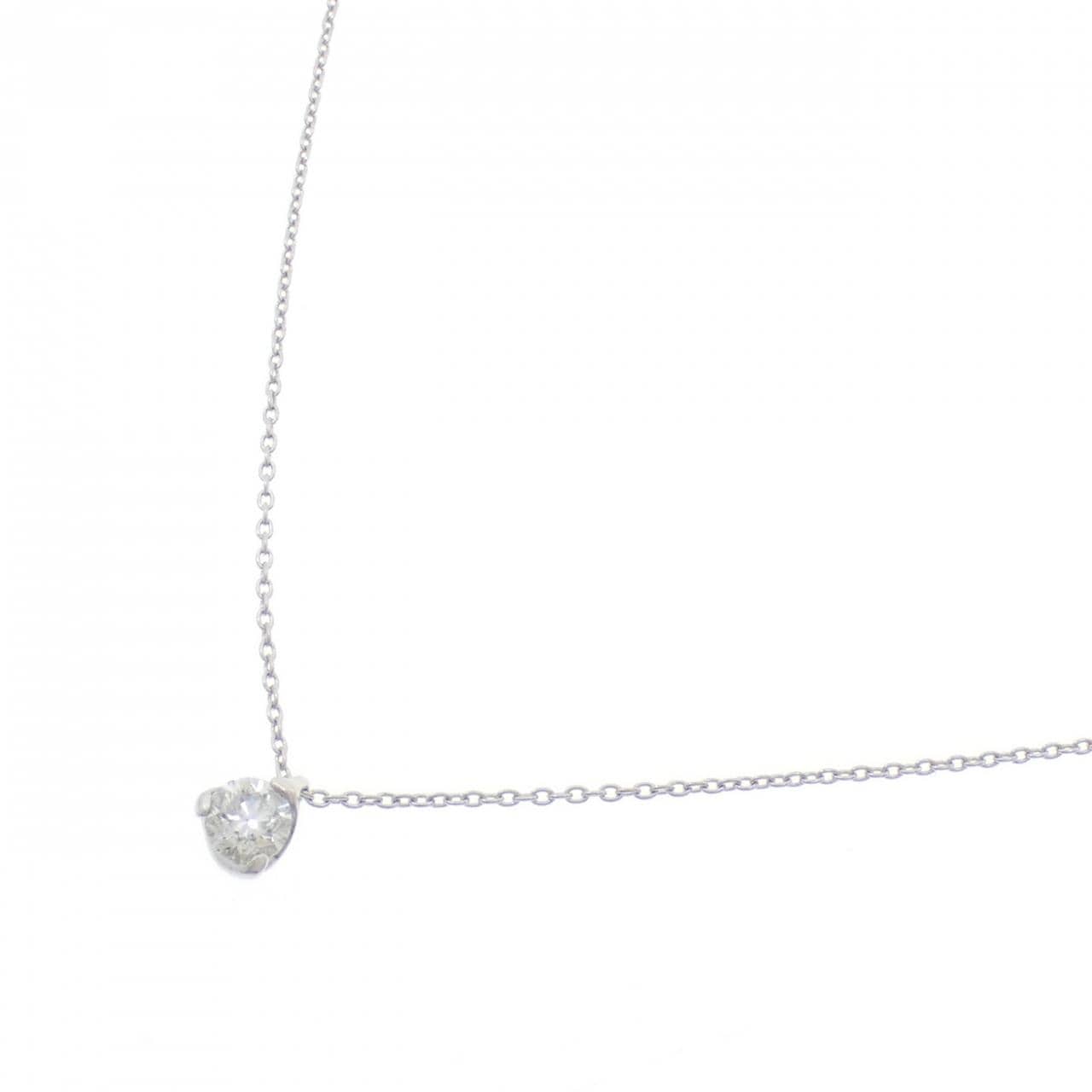 PT850 ソリティア ダイヤモンド ネックレス 0.270CT