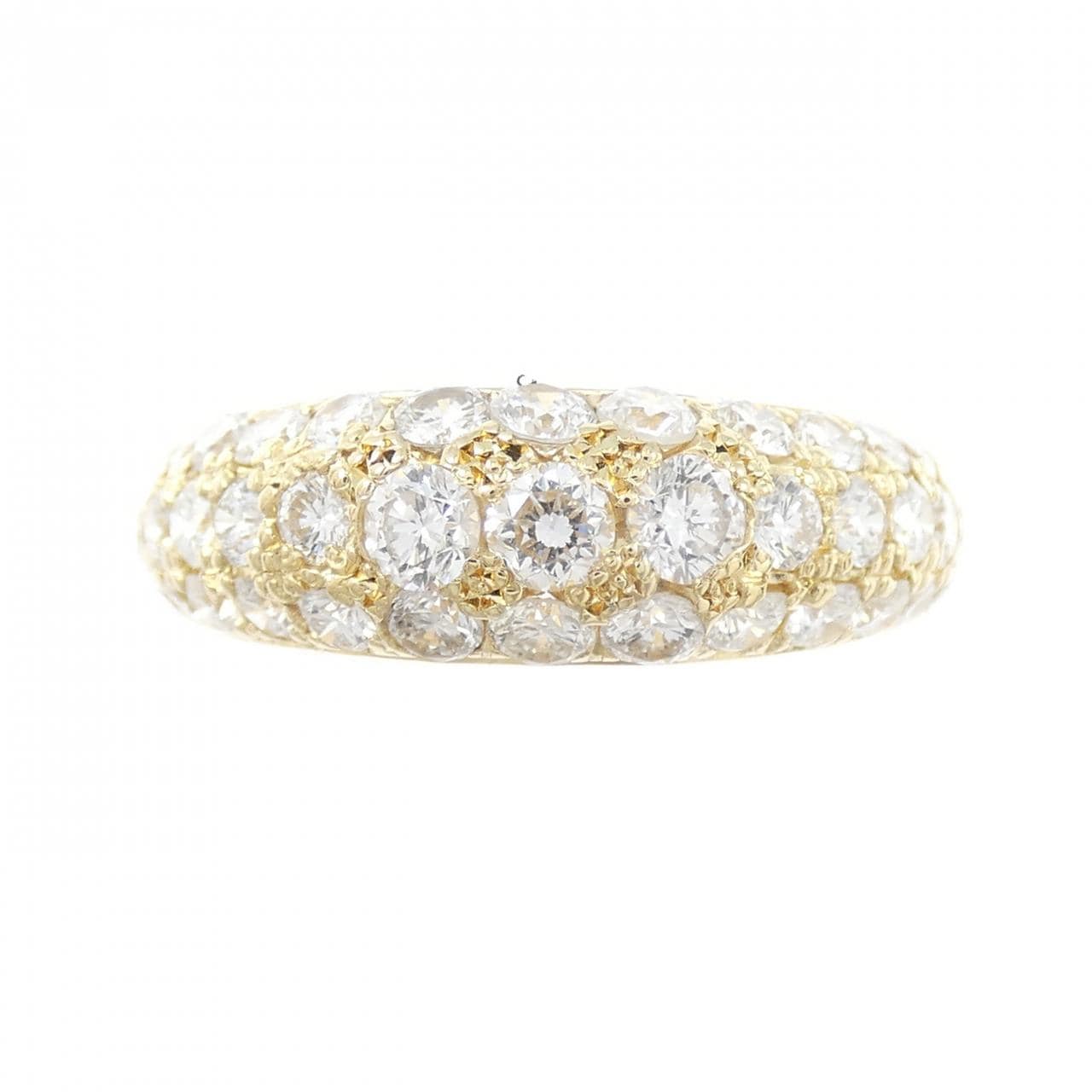 K18YG ダイヤモンド リング 1.52CT