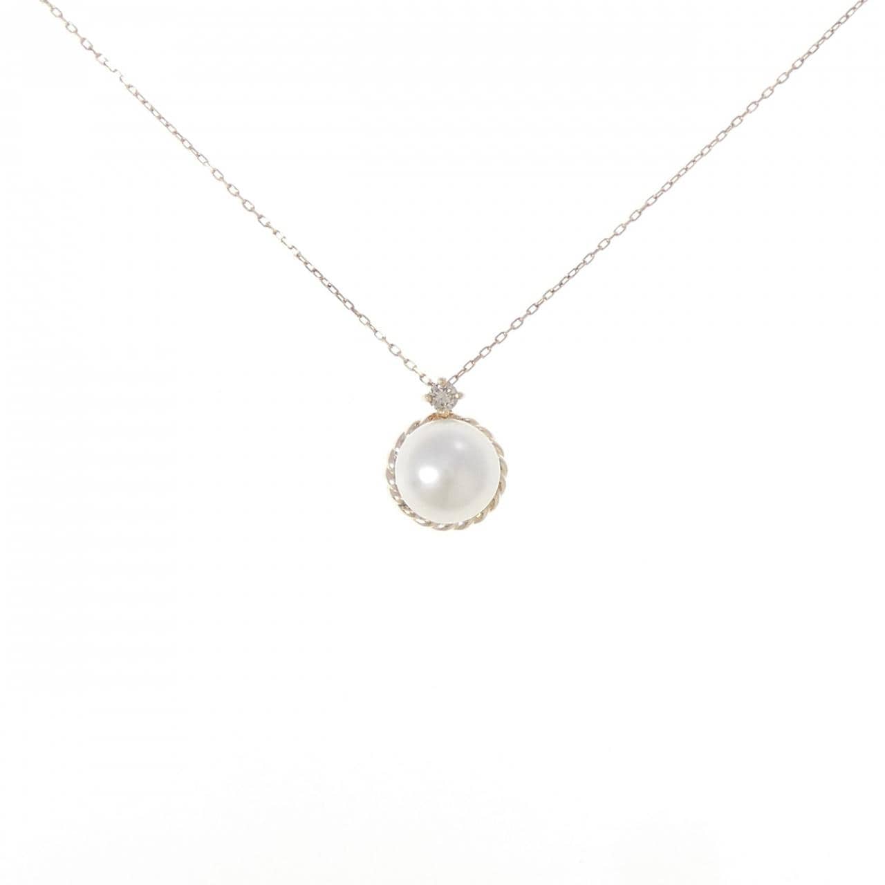 K10YG アコヤパール ネックレス 7.2mm