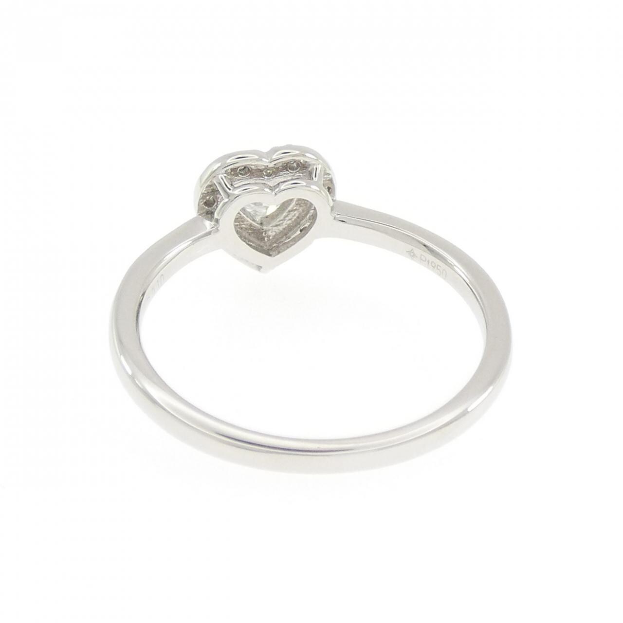 ジーエスティービー ハート ダイヤモンド リング 0.31CT