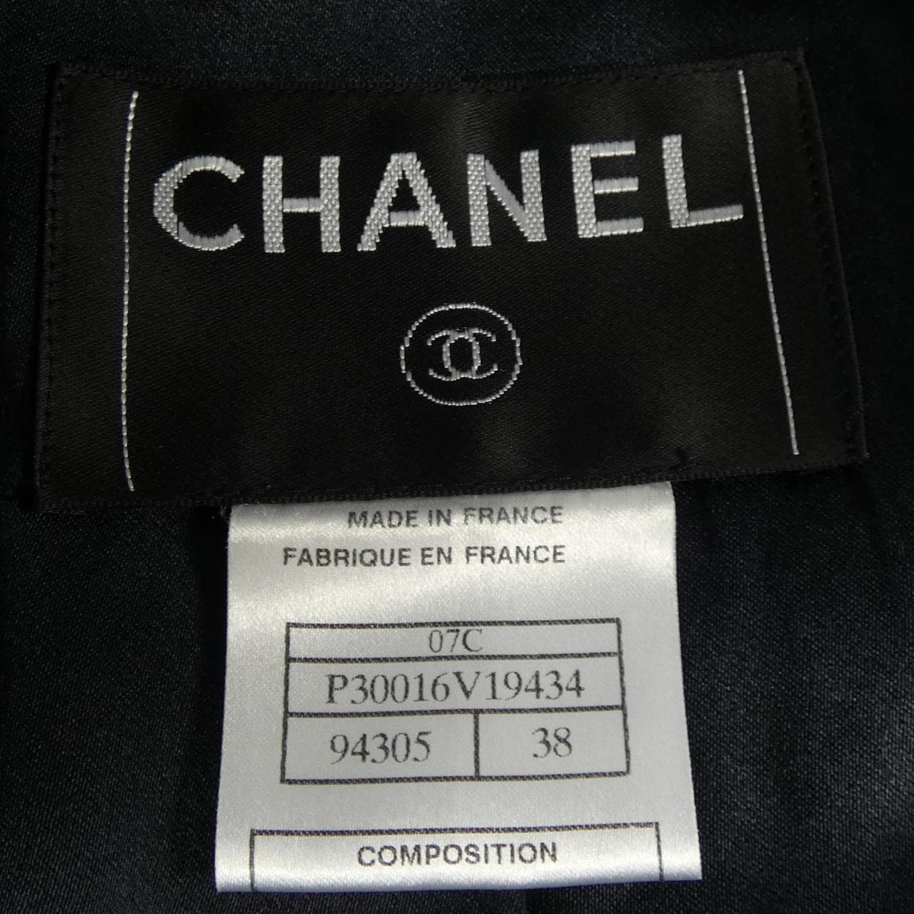 シャネル CHANEL P30016V19434 07C ジャケット