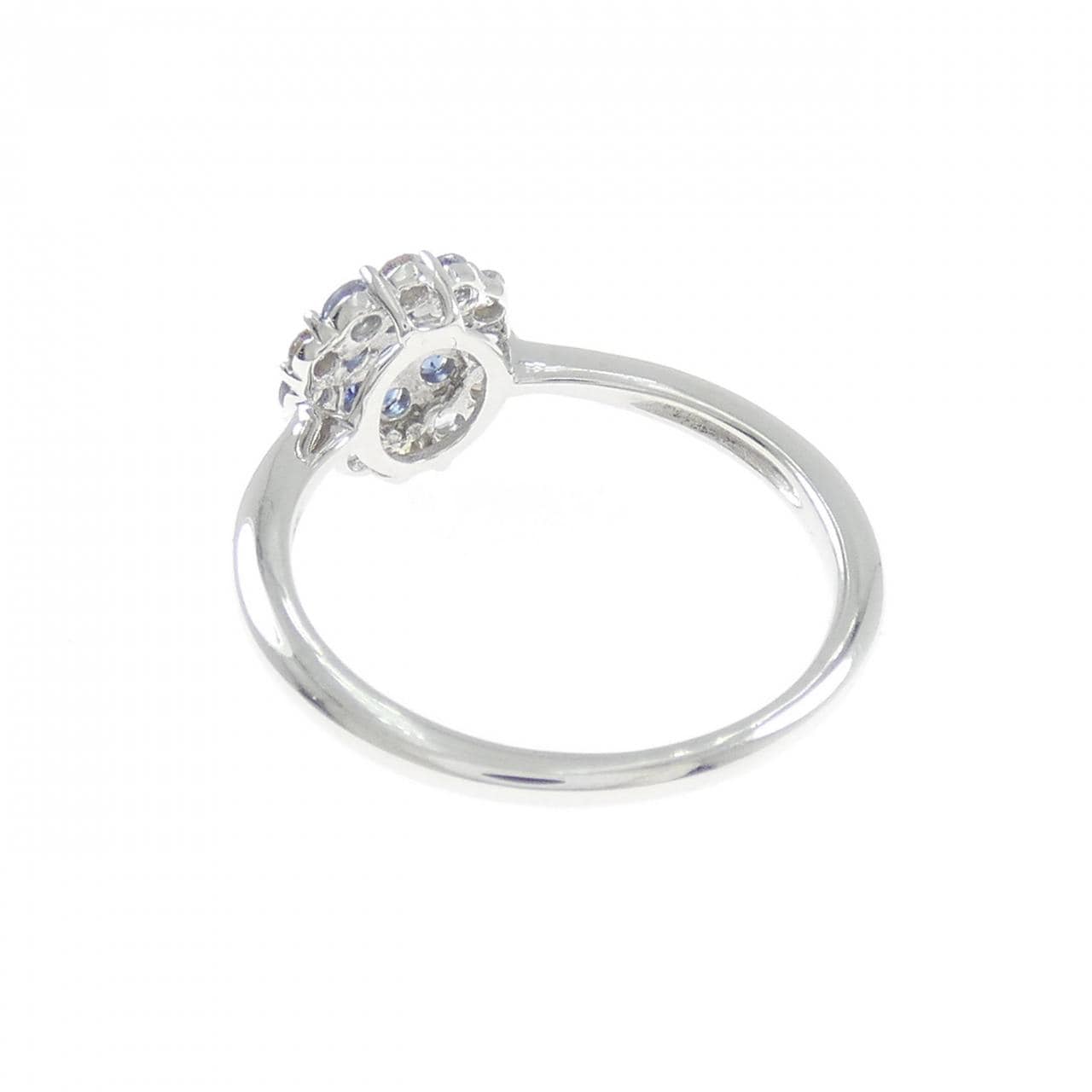 K18WG サファイヤ リング