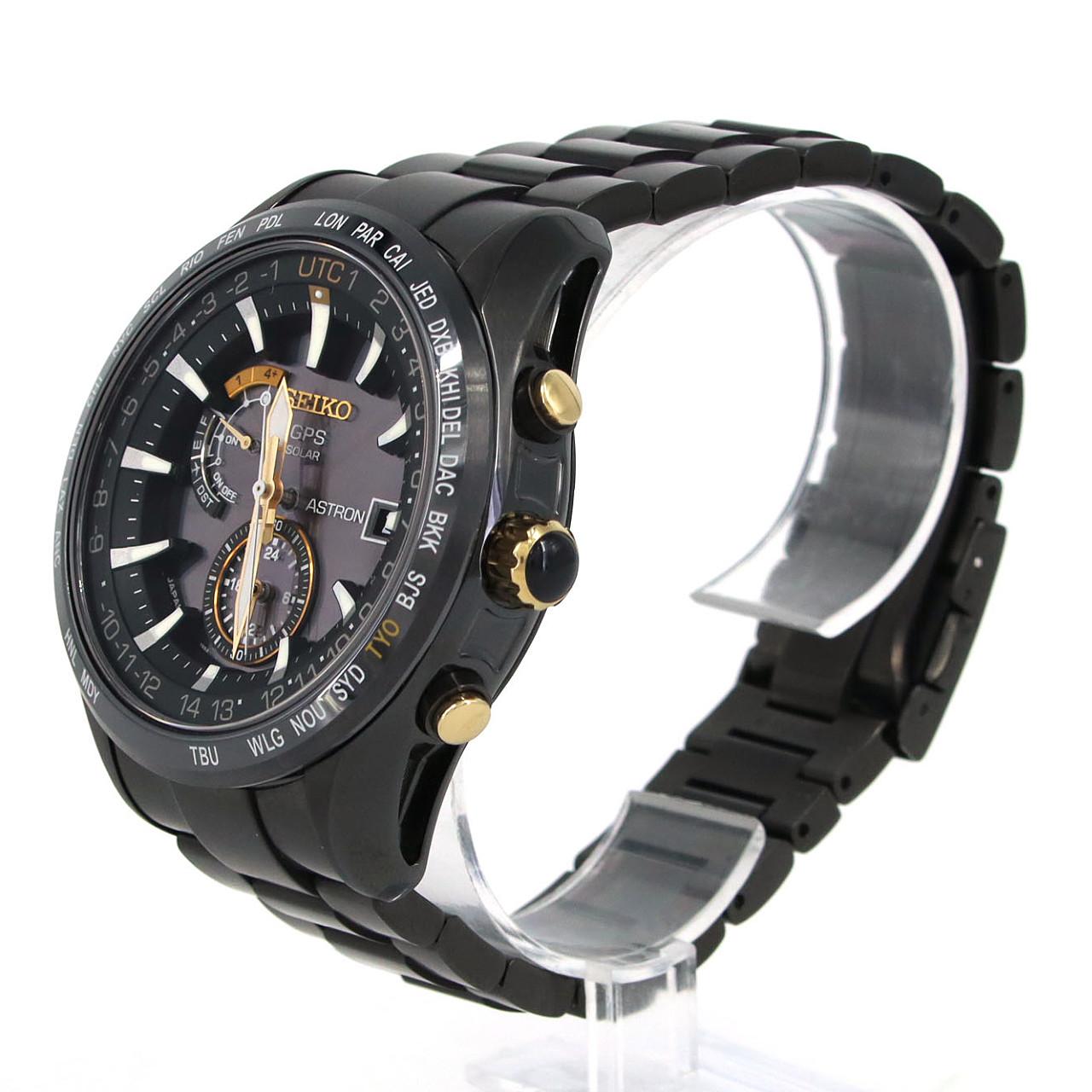 セイコー アストロンGPS･服部金太郎 LIMITED 7X52-0AH0/SBXA100 セラミックxTI ソーラークォーツ