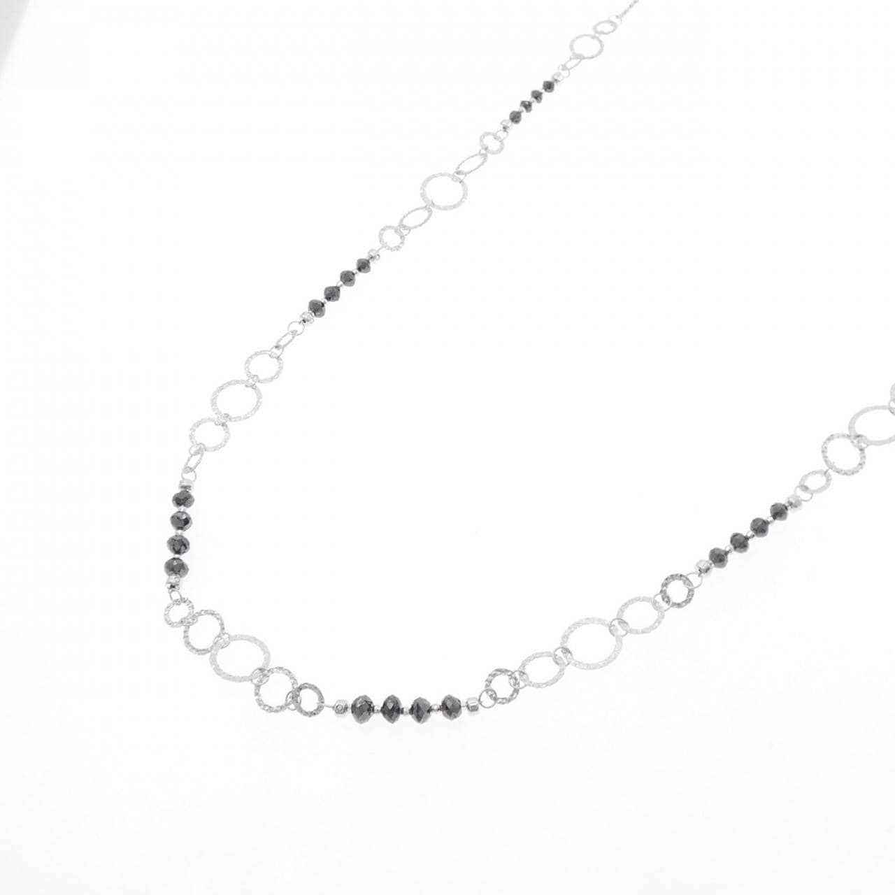 K18WG ダイヤモンド ネックレス 10.0CT