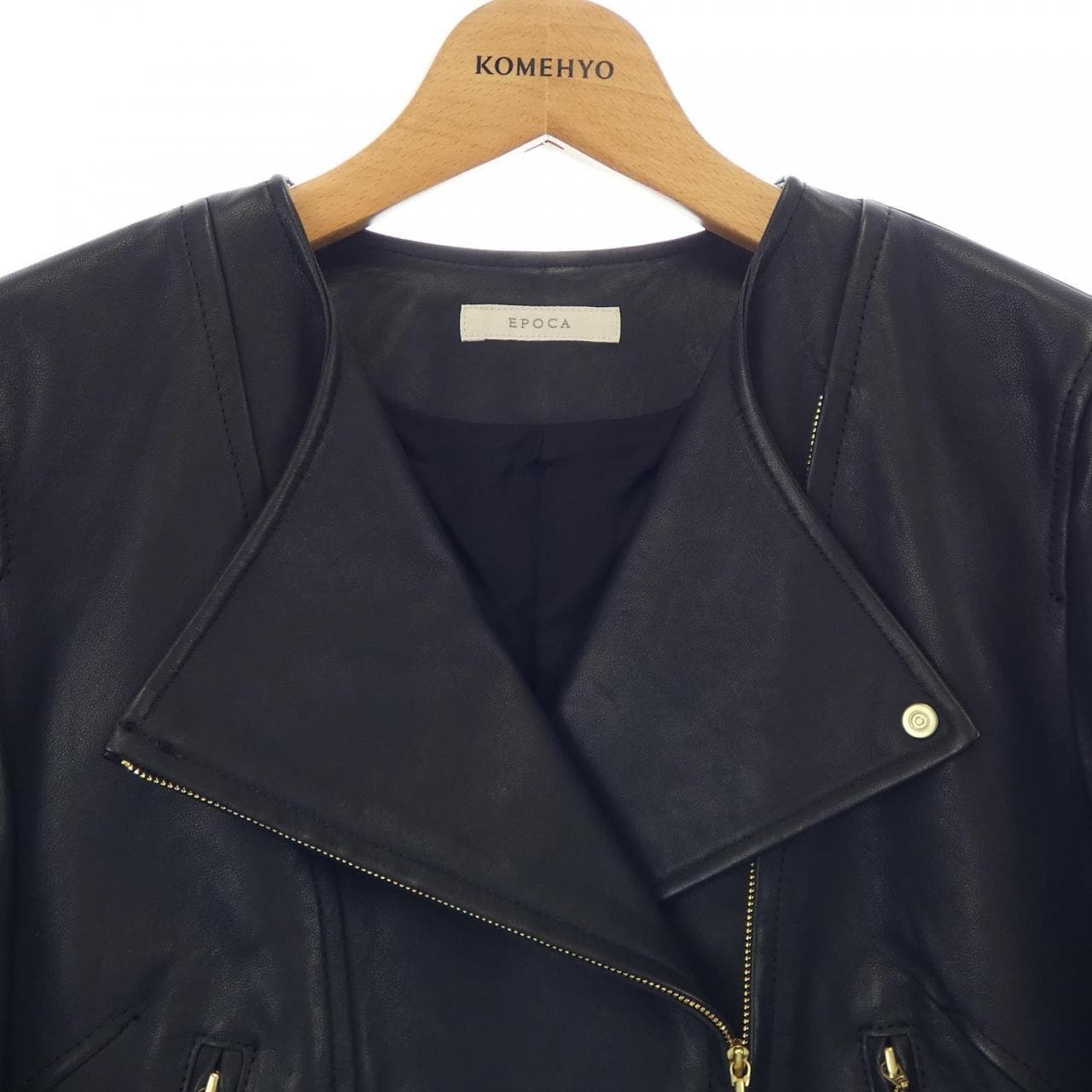 エポカ EPOCA レザーライダースジャケット