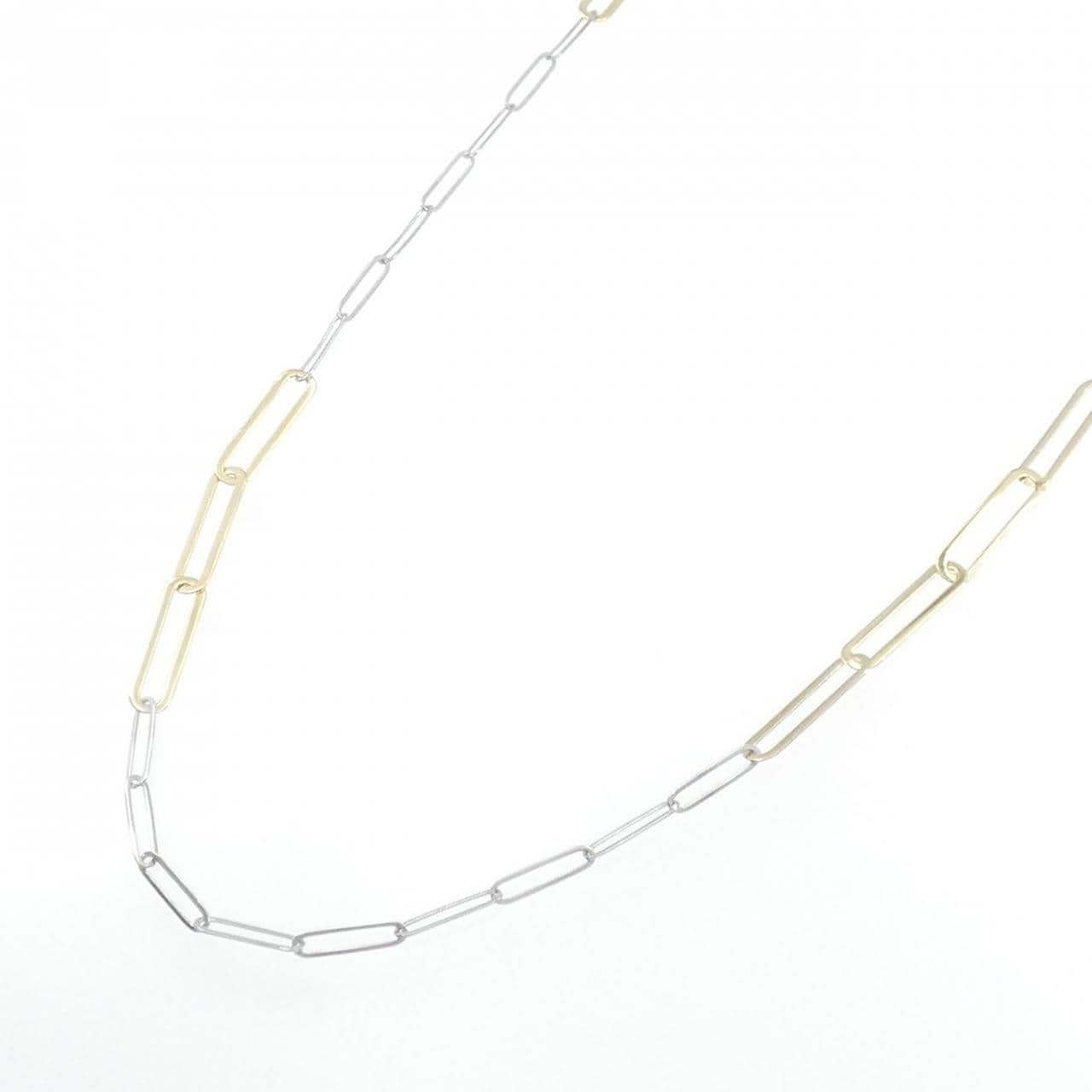 K18YG/K18WG チェーン ネックレス