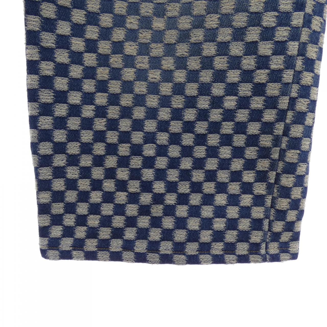 ルイヴィトン LOUIS VUITTON ダミエ ワイドレッグジーンズ HTD72WWIN パンツ