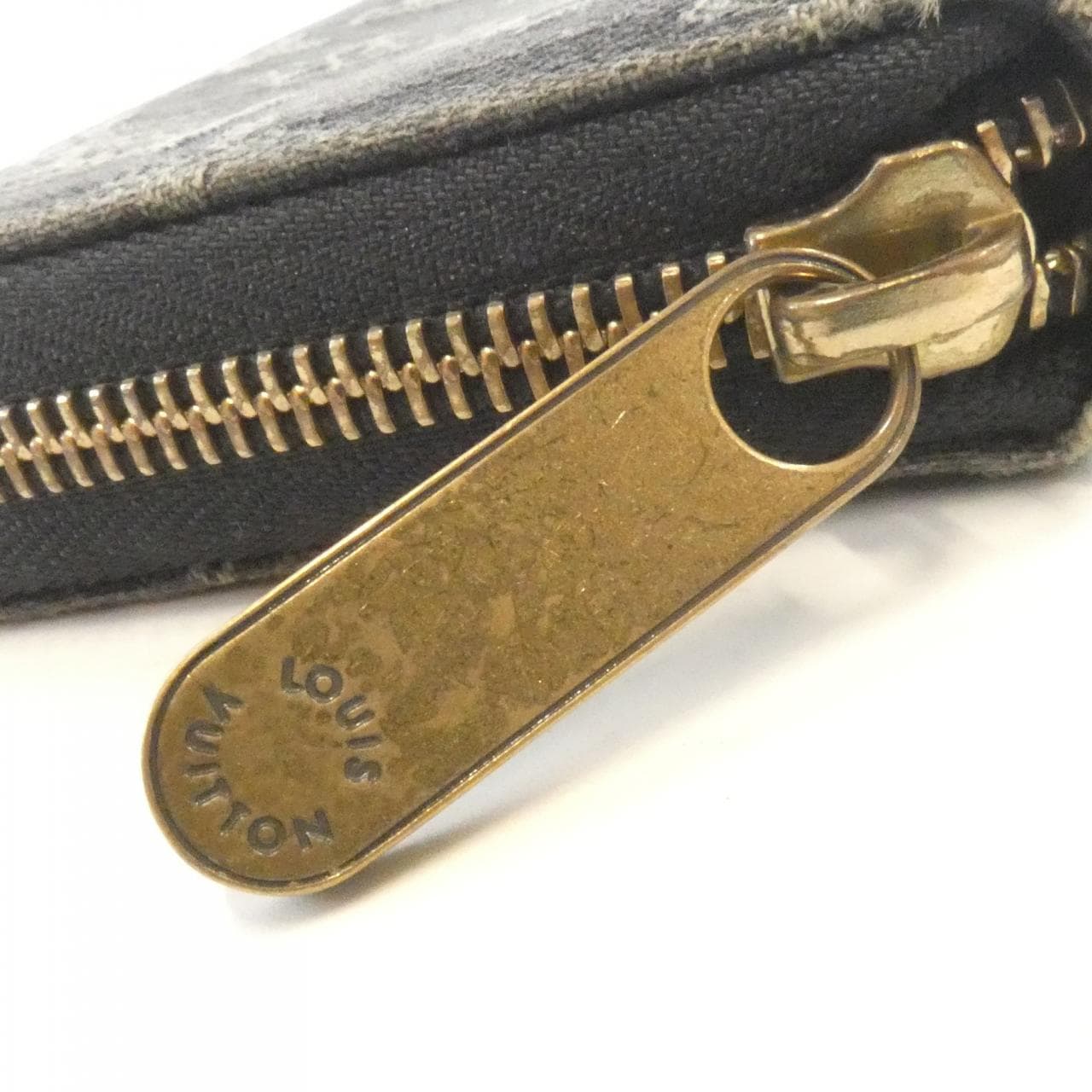 ルイヴィトン モノグラム デニム ジッピー ウォレット M95614 財布