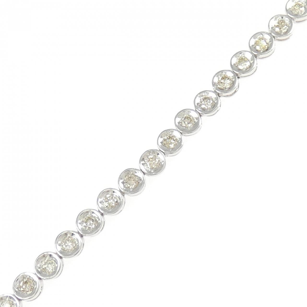 PT900 ダイヤモンド ブレスレット 1.00CT