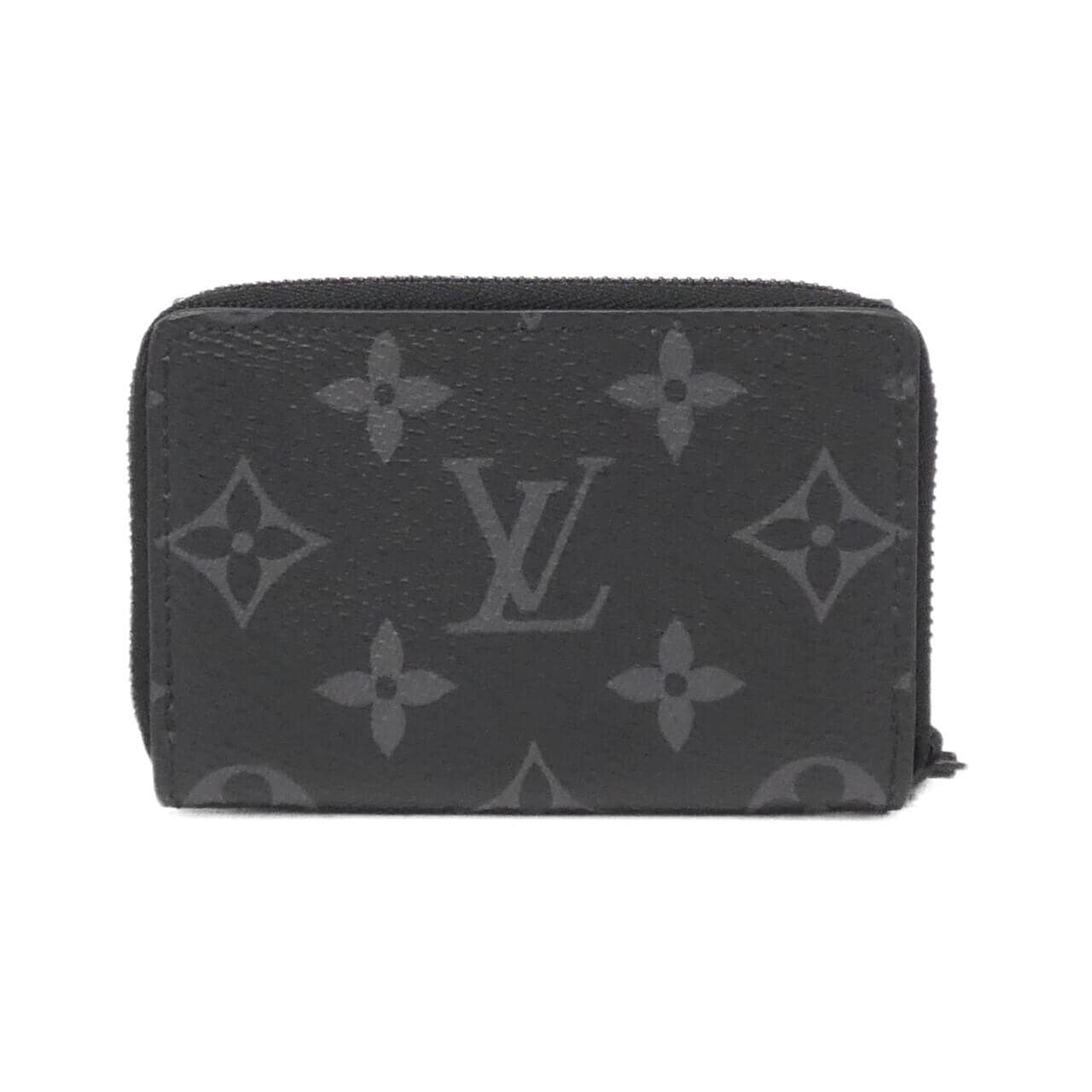 LOUIS VUITTON Monogram Eclipse Reverse拉链收纳夹M82771 INCASE