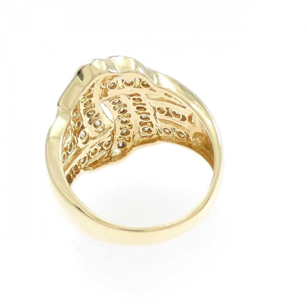 K18YG ダイヤモンド リング 1.20CT